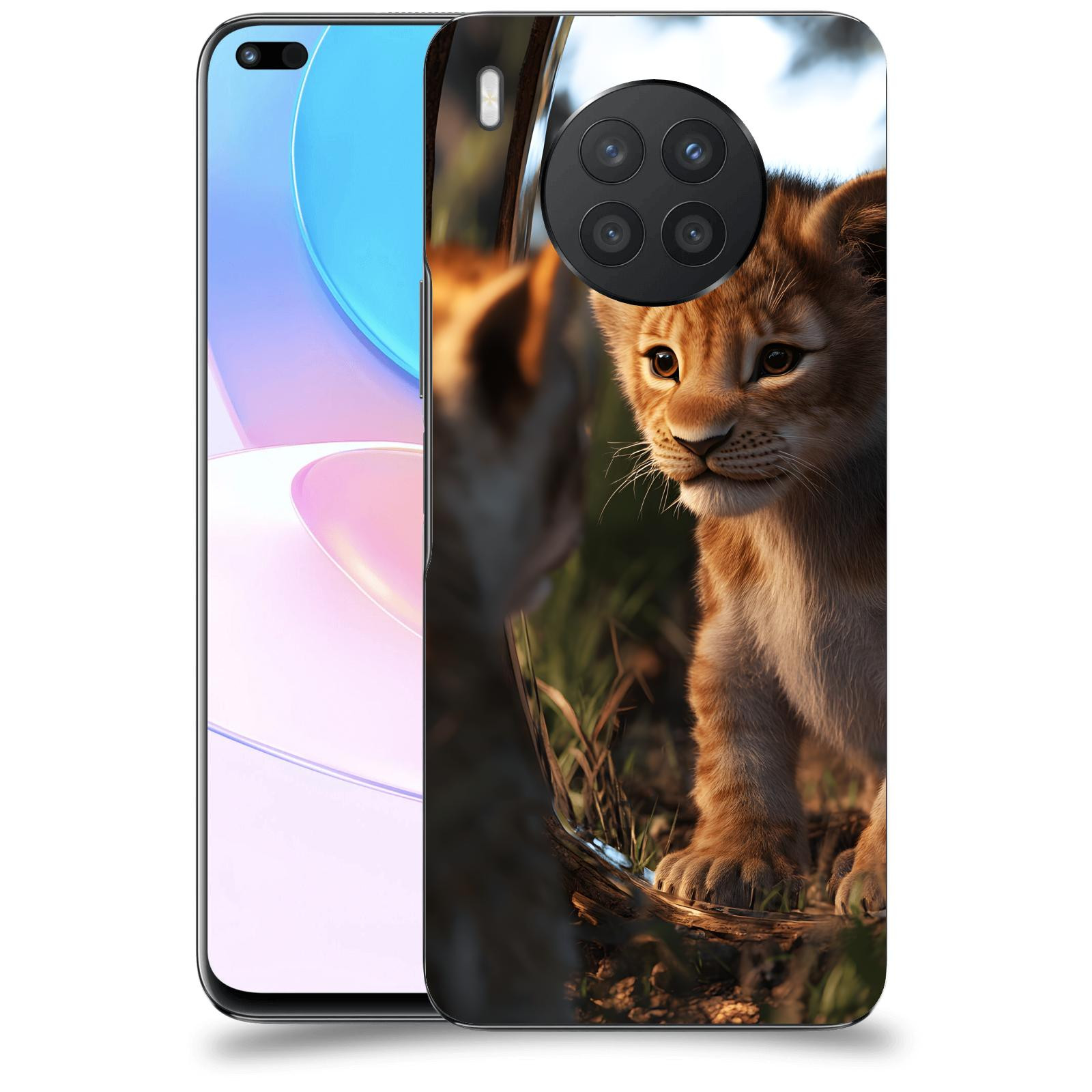 ACOVER Kryt na mobil Honor 50 Lite - Lvíče