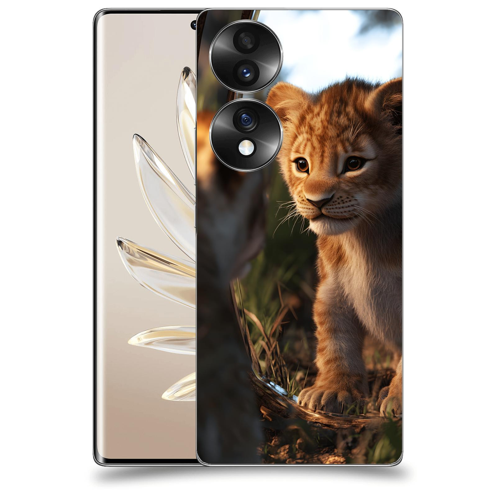 ACOVER Kryt na mobil Honor 70 - Lvíče