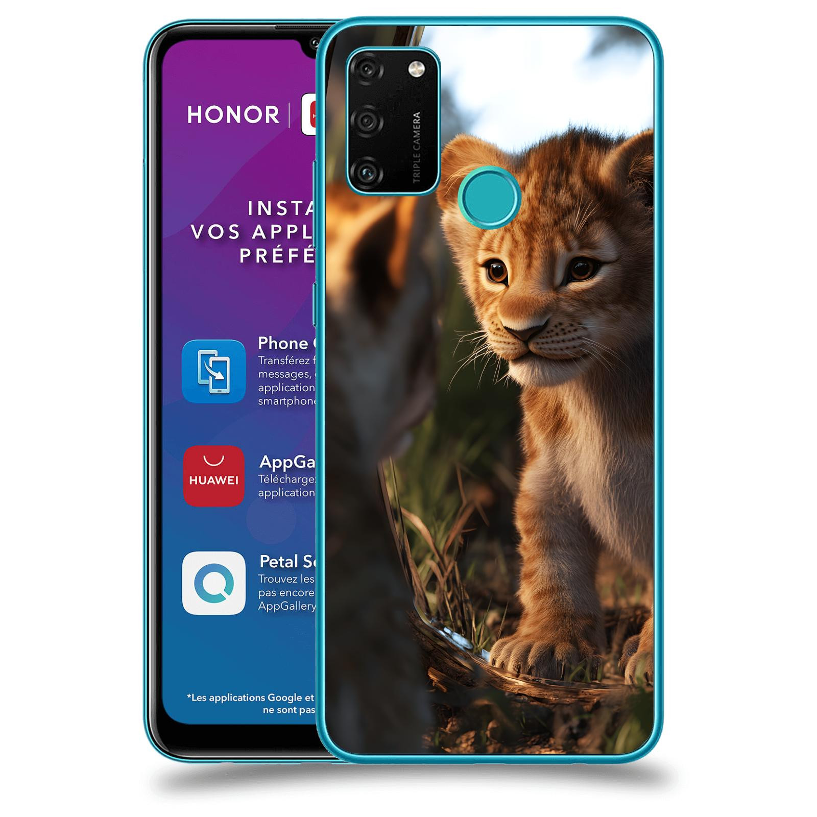ACOVER Kryt na mobil Honor 9A - Lvíče