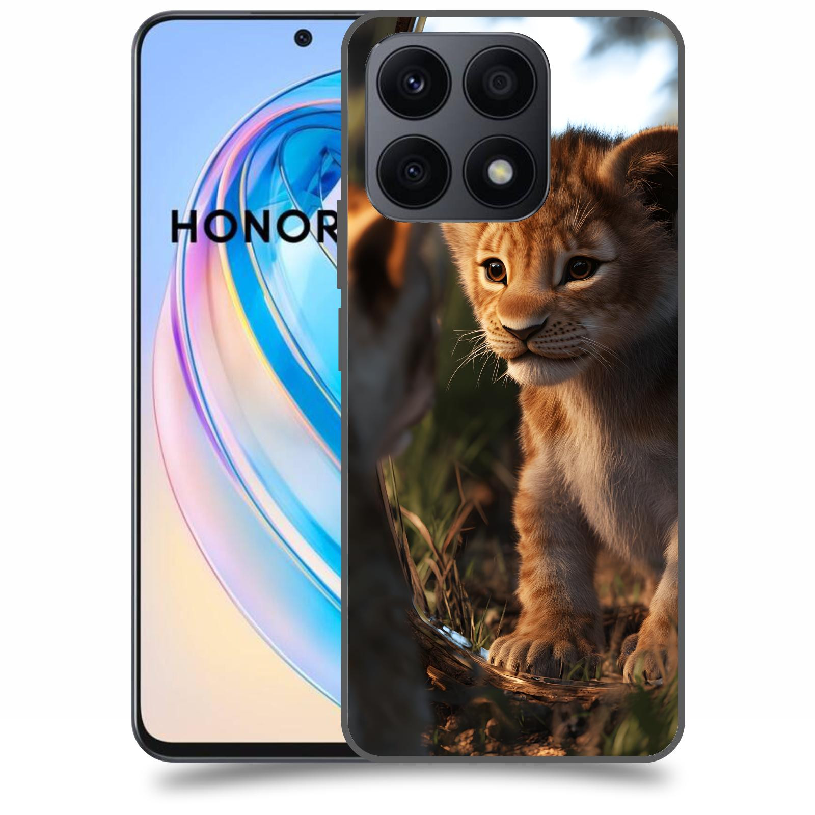 ACOVER Kryt na mobil Honor X8a - Lvíče