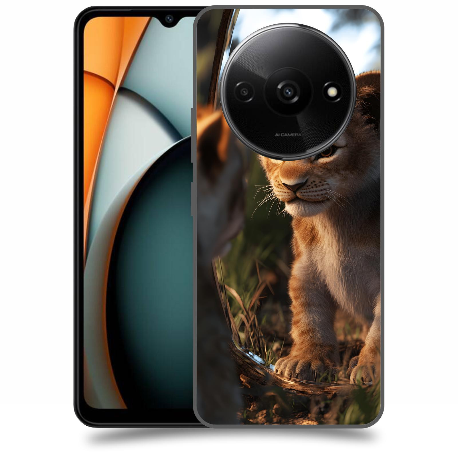 ACOVER Kryt na mobil Xiaomi Redmi A3 - Lvíče