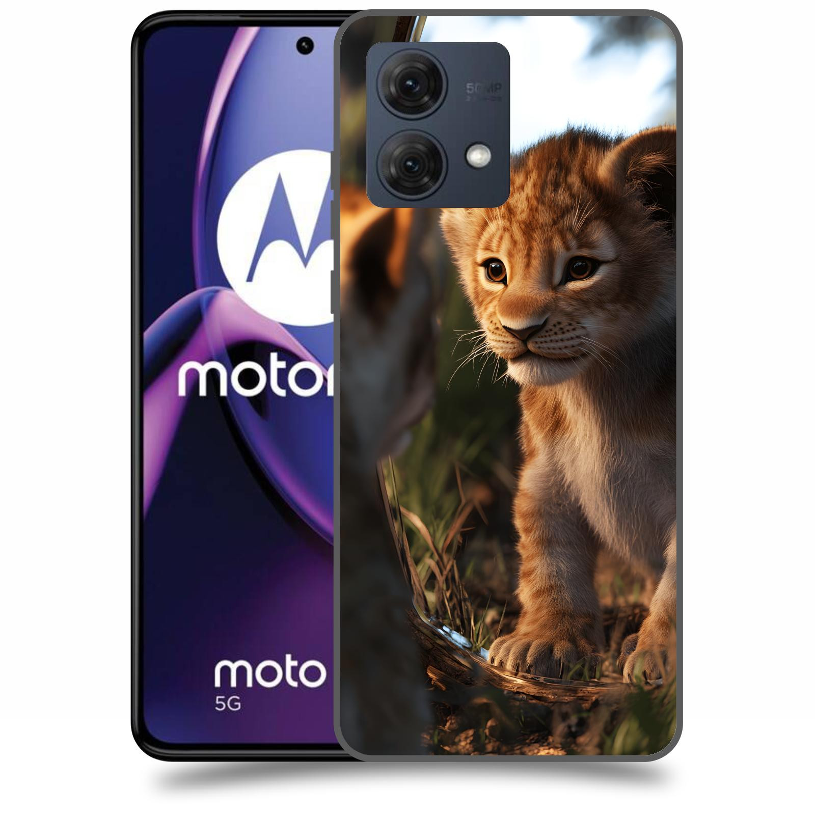 ACOVER Kryt na mobil Motorola Moto G84 5G - Lvíče