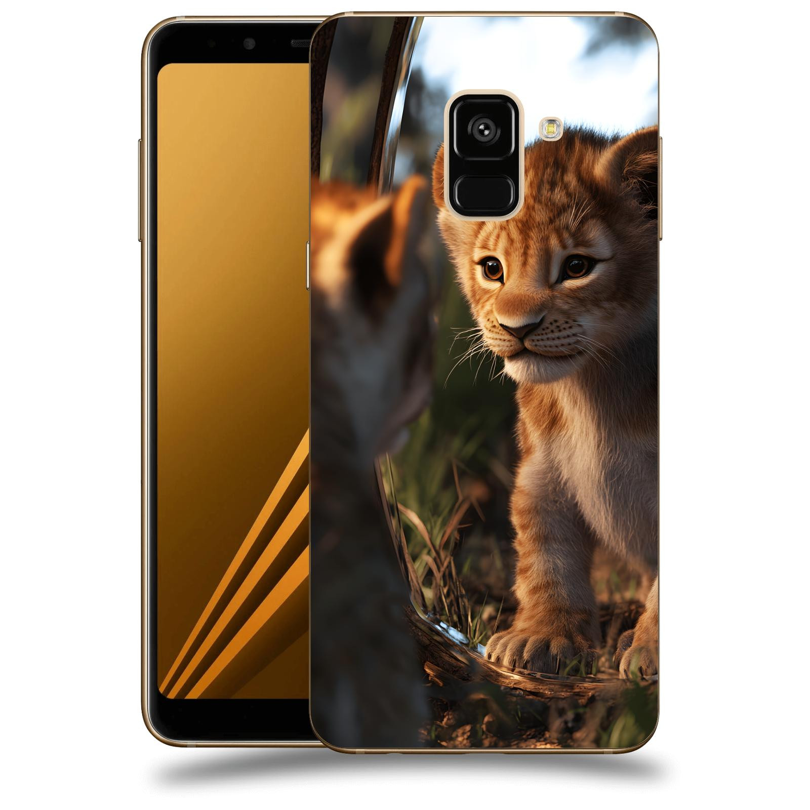 ACOVER Kryt na mobil Samsung Galaxy A8 2018 A530F - Lvíče