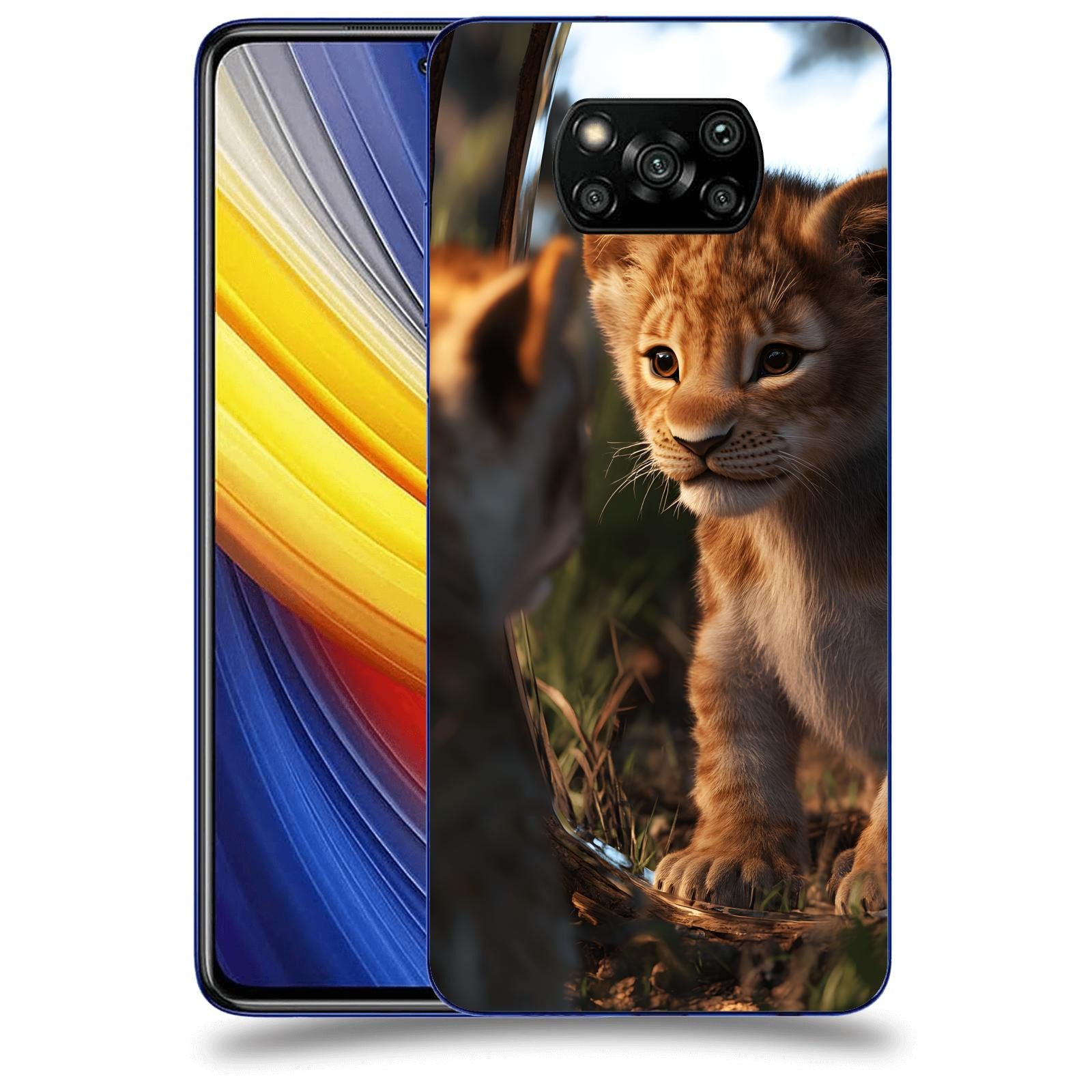 ACOVER Kryt na mobil Xiaomi Poco X3 Pro - Lvíče