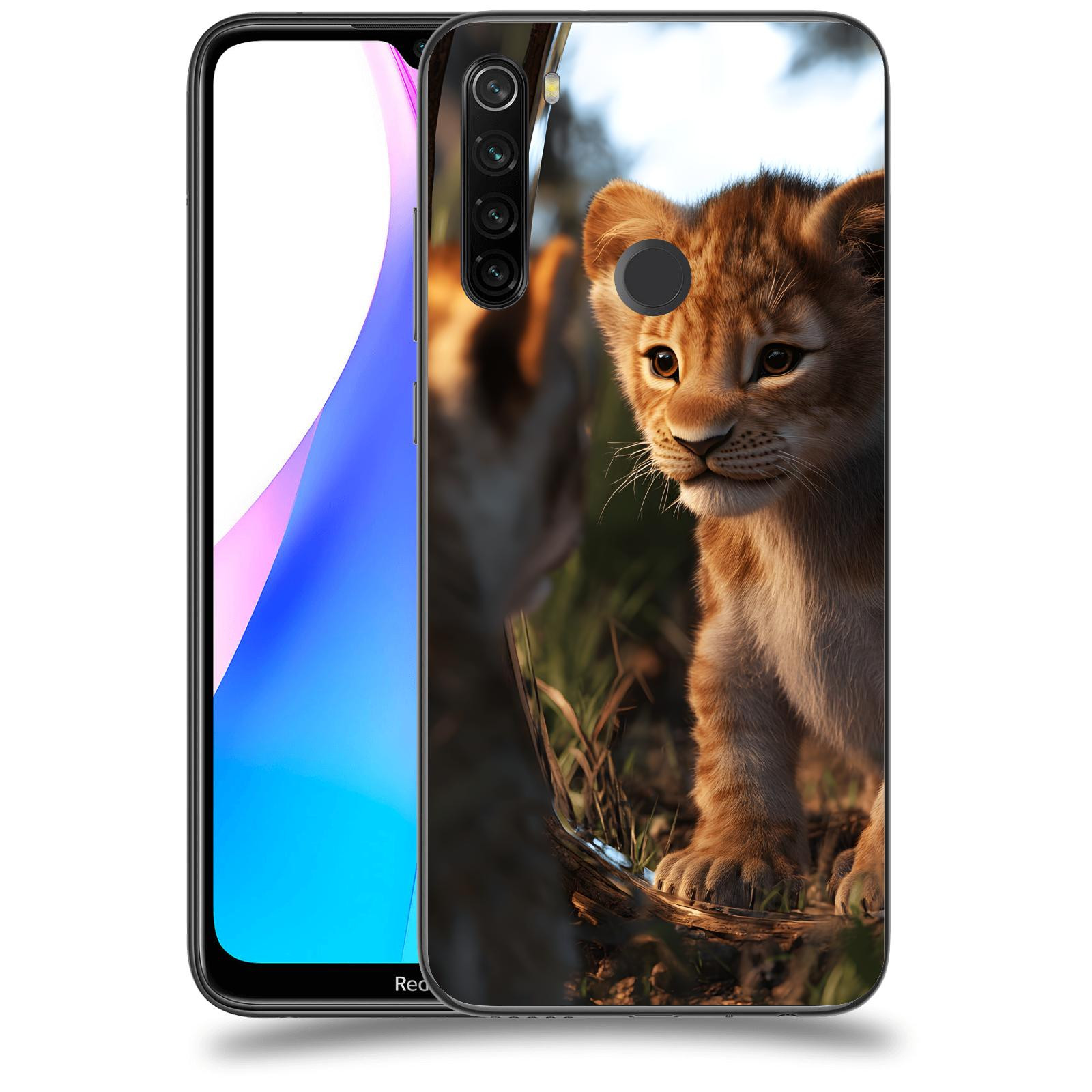 ACOVER Kryt na mobil Xiaomi Redmi Note 8T - Lvíče
