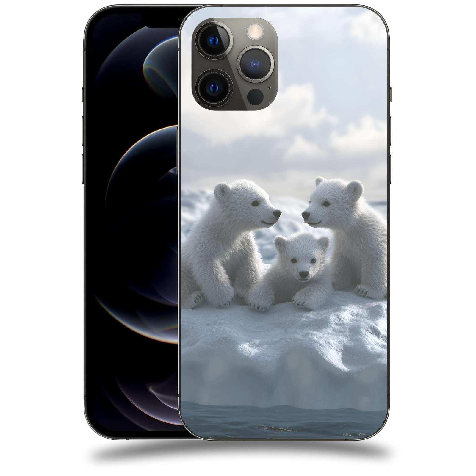 ACOVER Kryt na mobil Apple iPhone 12 Pro Max - Medvíďata