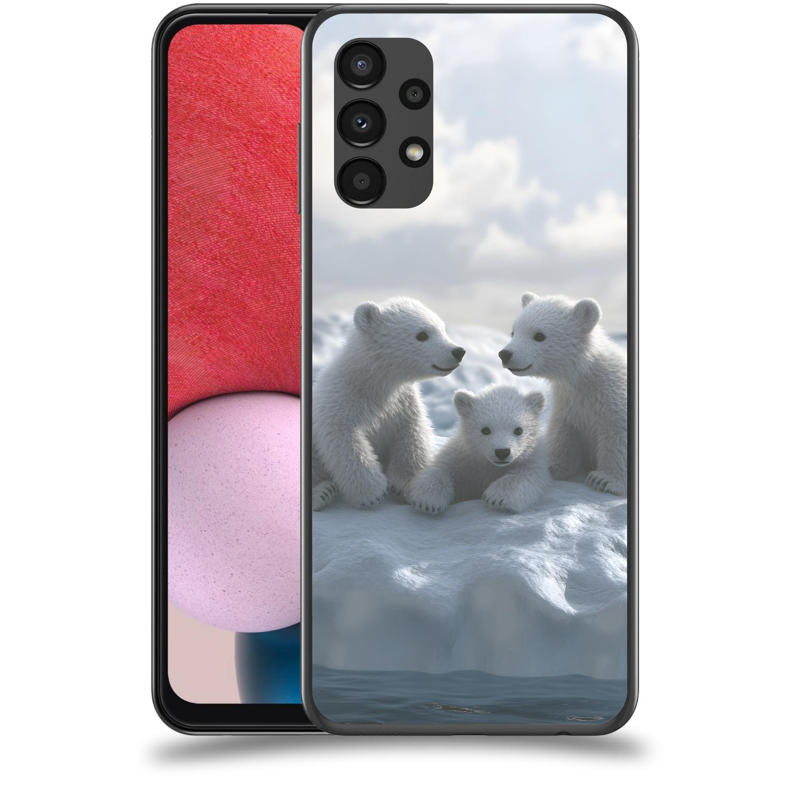 ACOVER Kryt na mobil Samsung Galaxy A13 4G A135 - Medvíďata