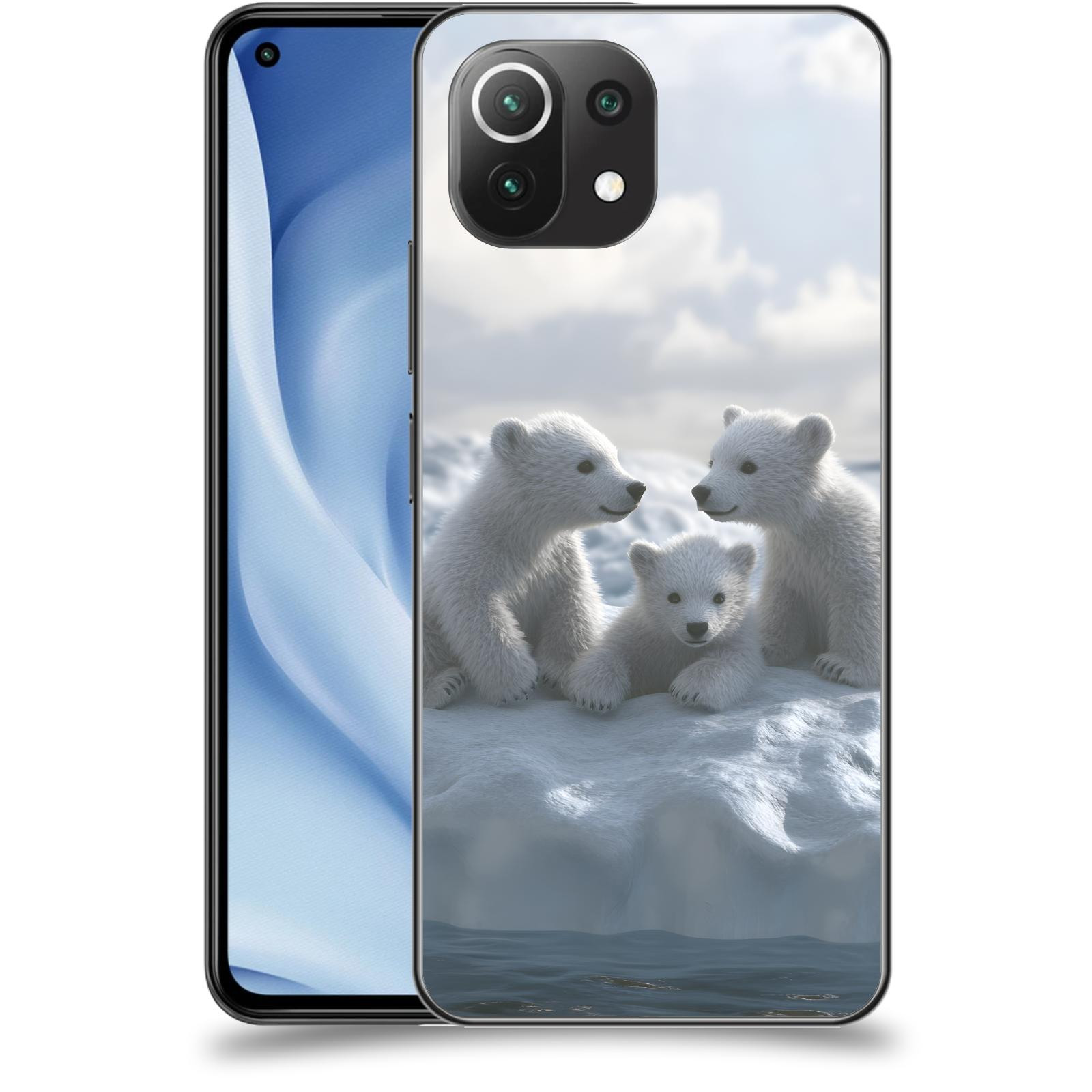 ACOVER Kryt na mobil Xiaomi Mi 11 Lite - Medvíďata