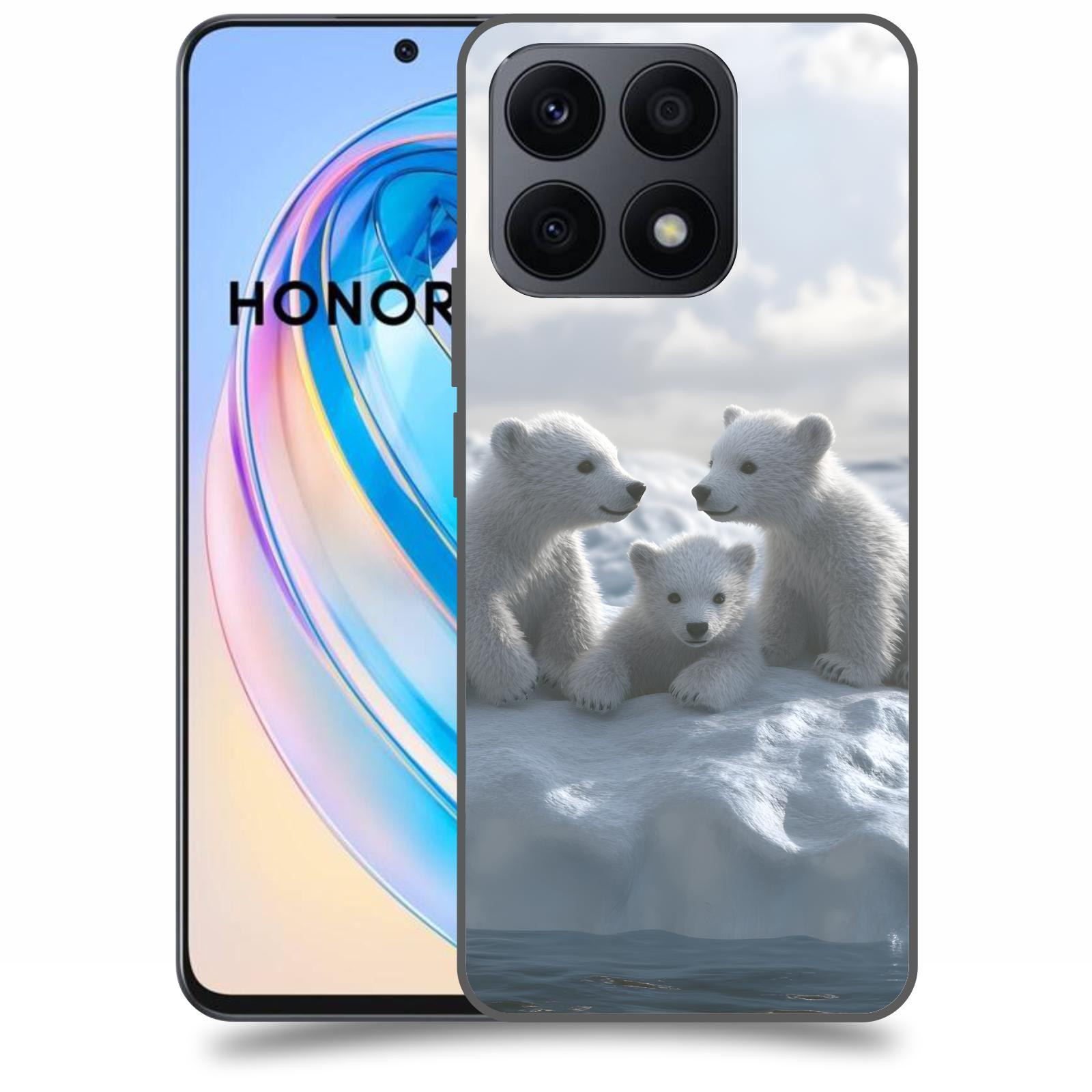 ACOVER Kryt na mobil Honor X8a - Medvíďata