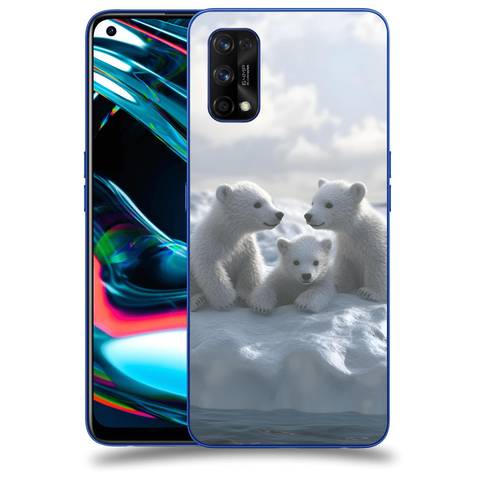 ACOVER Kryt na mobil Realme 7 Pro - Medvíďata