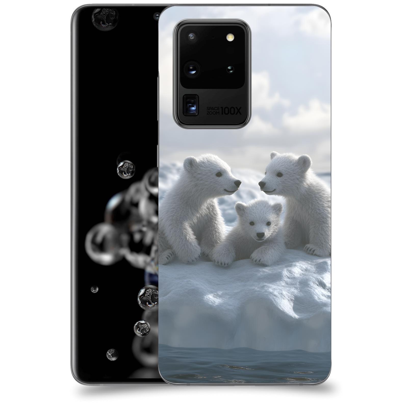 ACOVER Kryt na mobil Samsung Galaxy S20 Ultra 5G G988F - Medvíďata