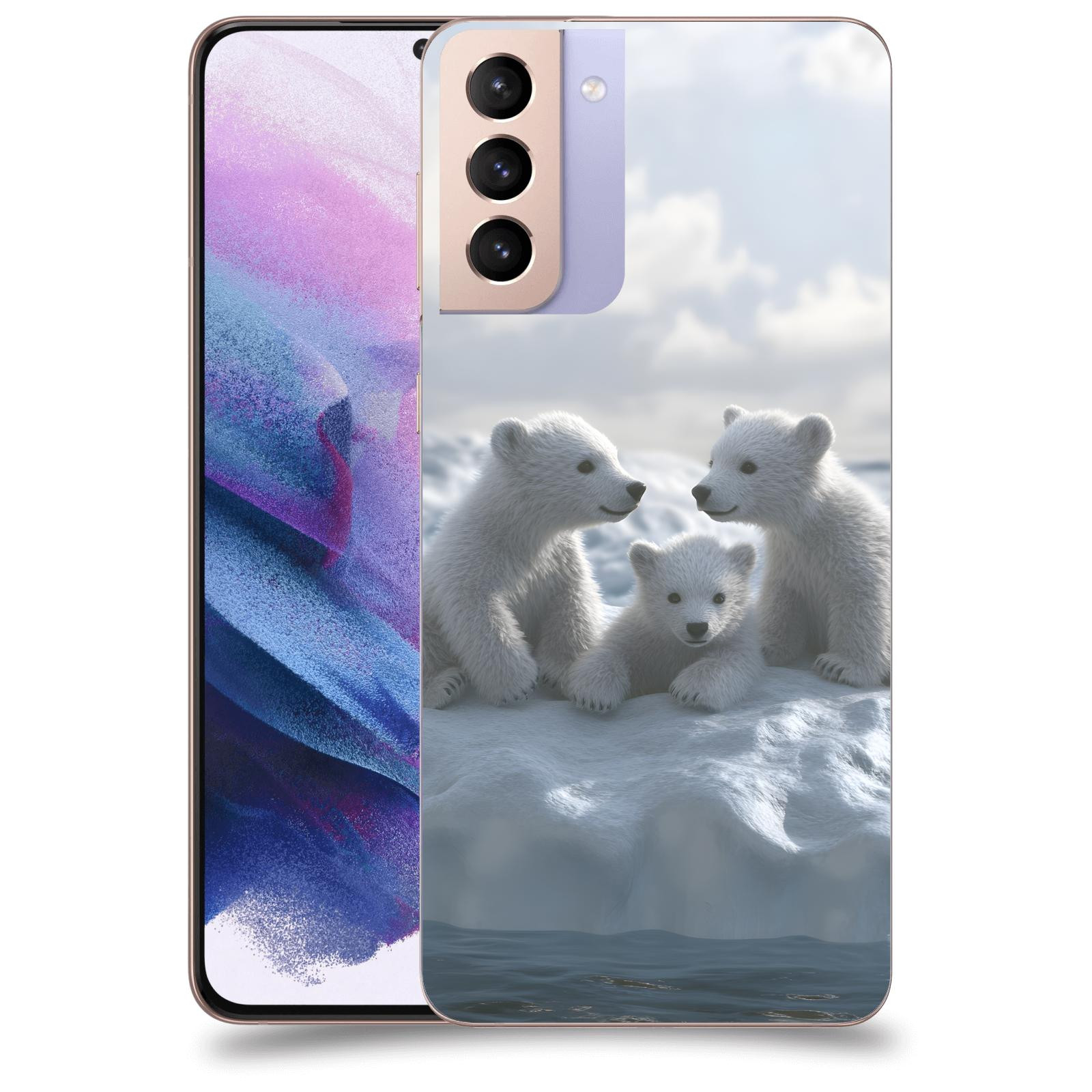 ACOVER Kryt na mobil Samsung Galaxy S21+ G996F - Medvíďata