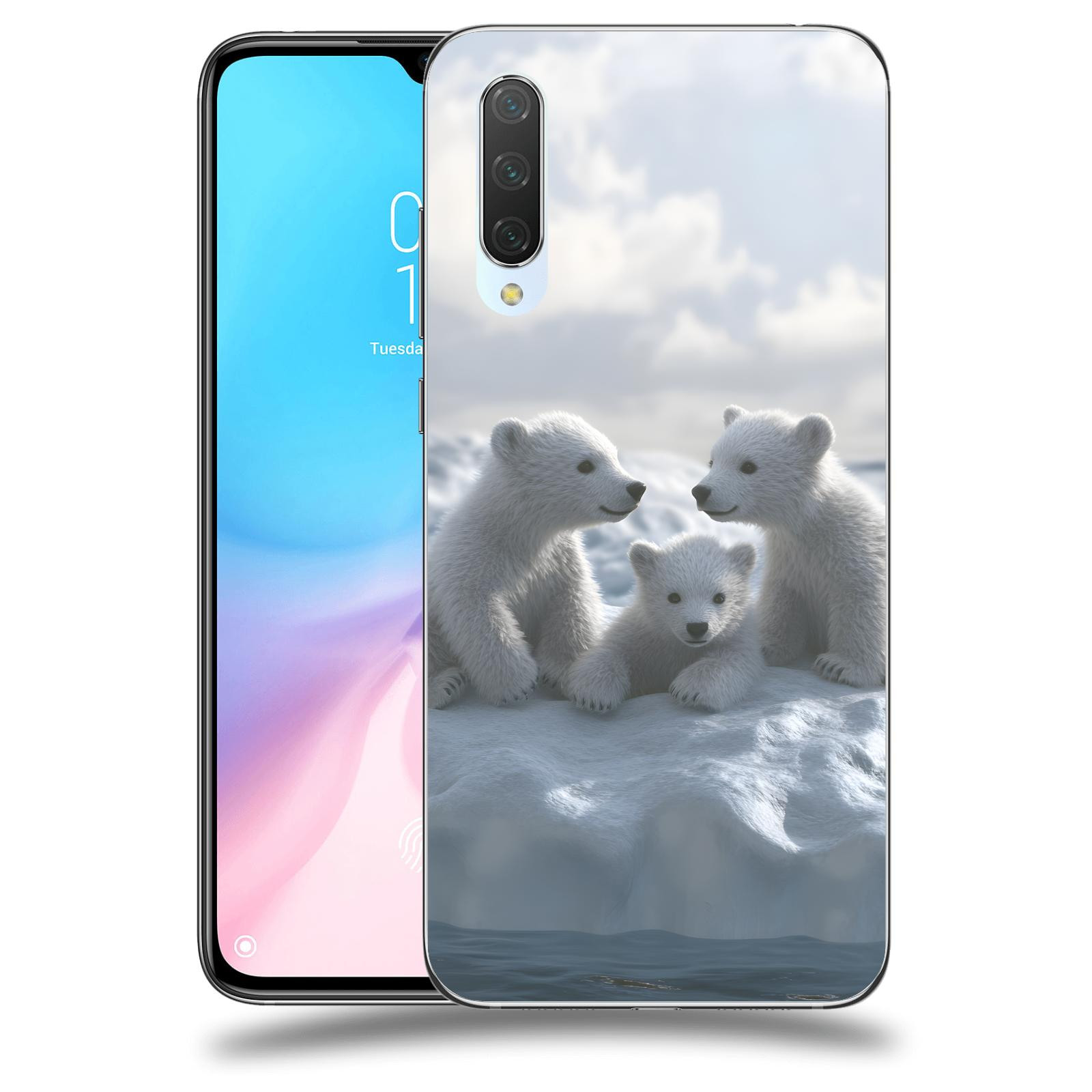 ACOVER Kryt na mobil Xiaomi Mi 9 Lite - Medvíďata