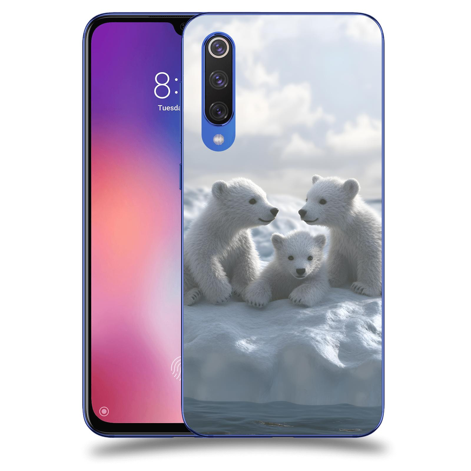 ACOVER Kryt na mobil Xiaomi Mi 9 SE - Medvíďata