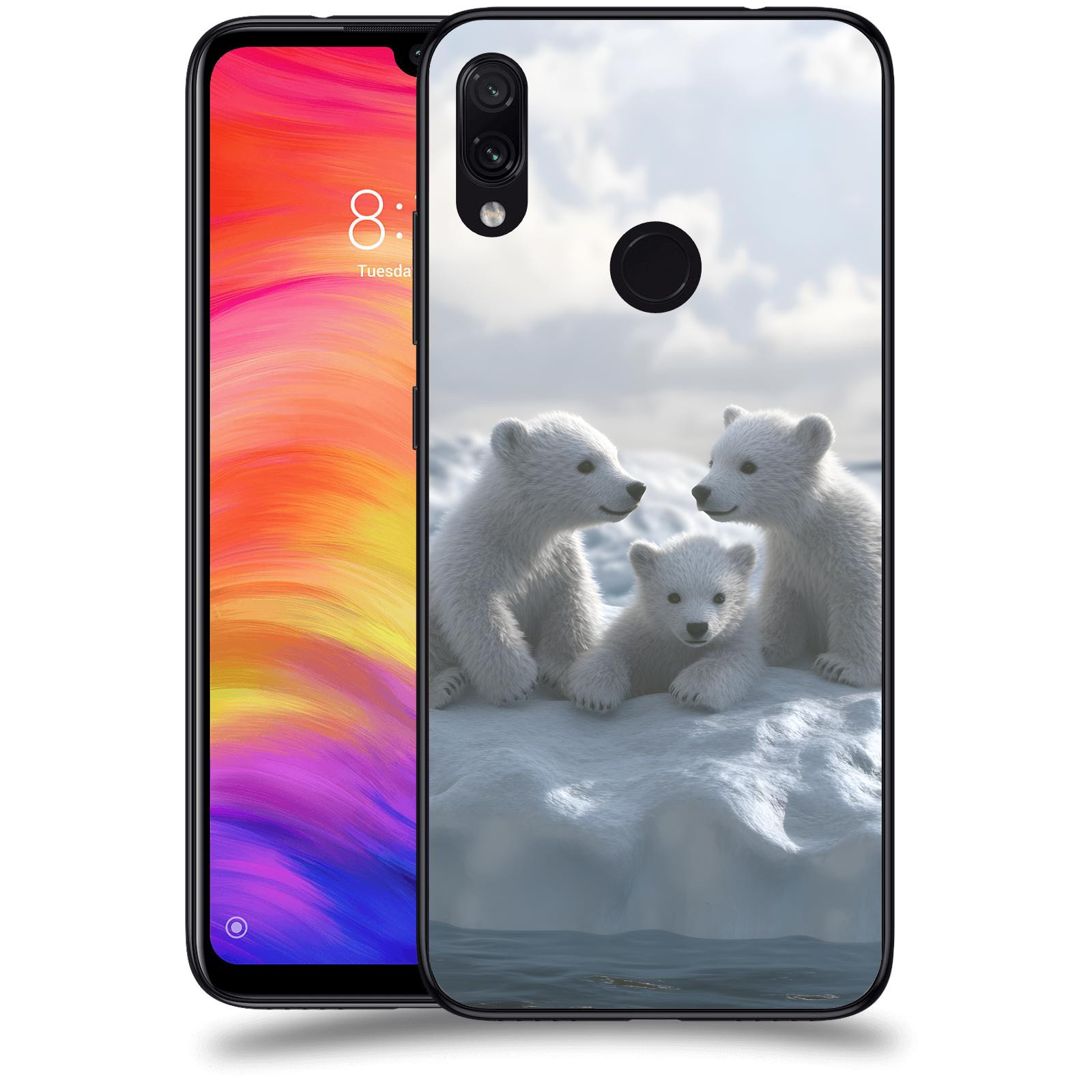 ACOVER Kryt na mobil Xiaomi Redmi Note 7 - Medvíďata