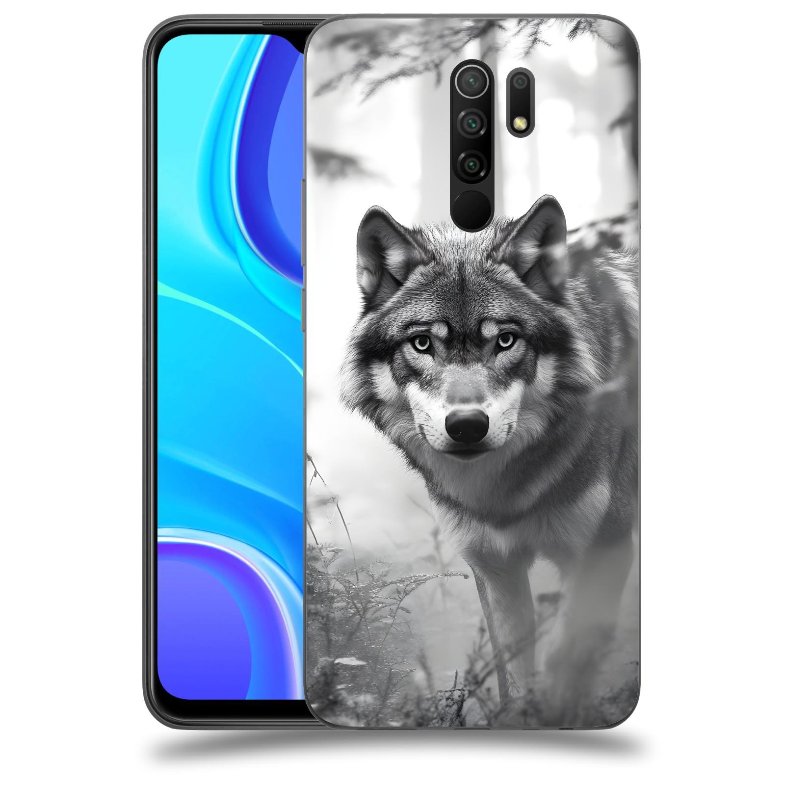 ACOVER Kryt na mobil Xiaomi Redmi 9 - Vlk