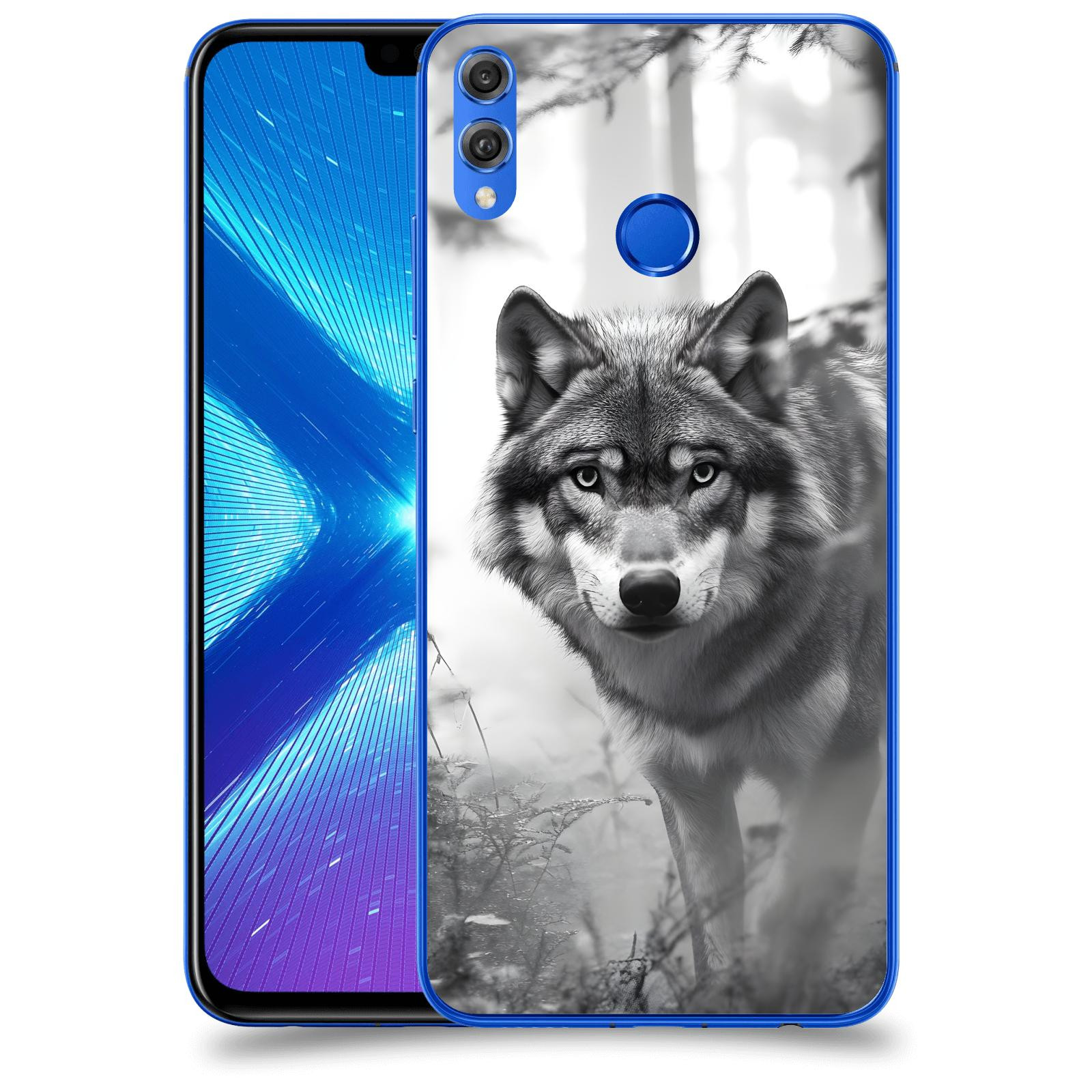 ACOVER Kryt na mobil Honor 8X - Vlk