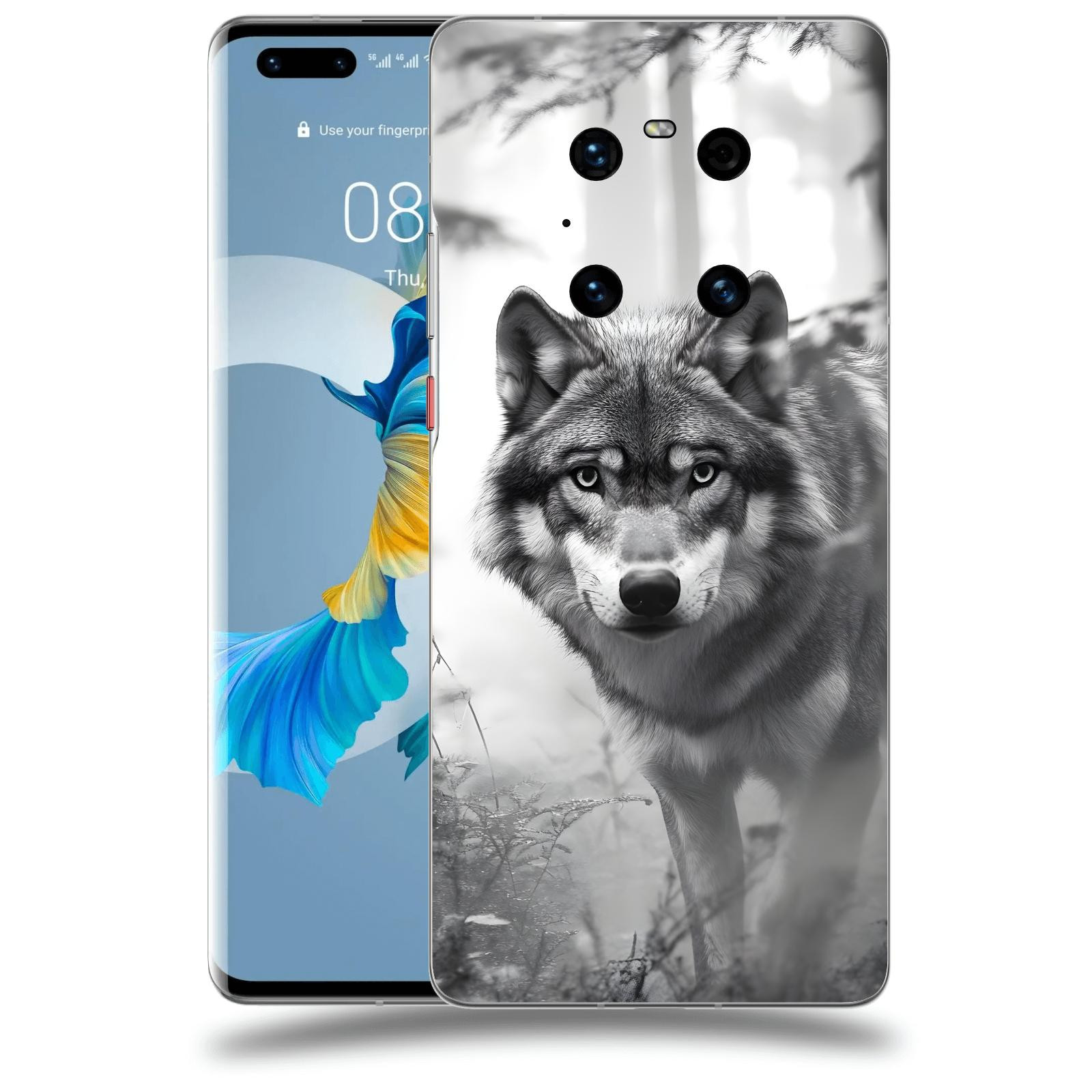 ACOVER Kryt na mobil Huawei Mate 40 Pro - Vlk