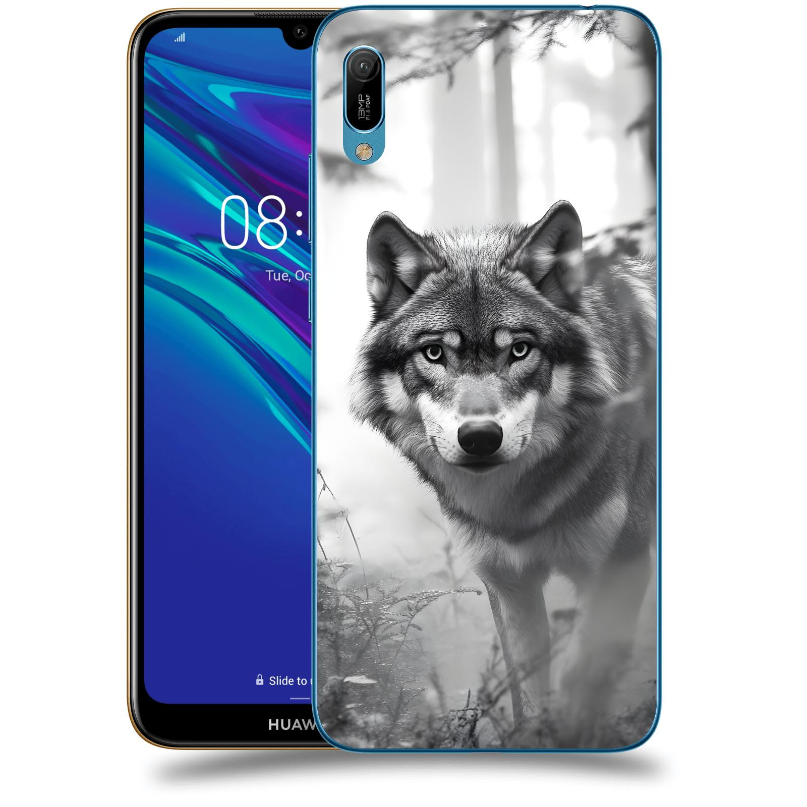 ACOVER Kryt na mobil Huawei Y6 2019 - Vlk