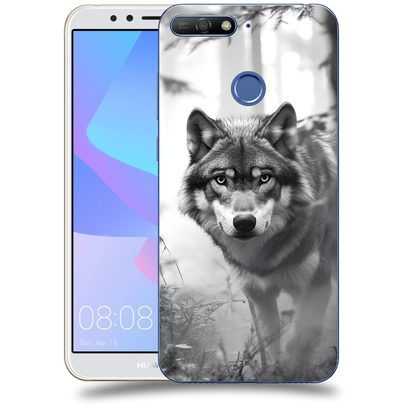 ACOVER Kryt na mobil Huawei Y6 Prime 2018 - Vlk