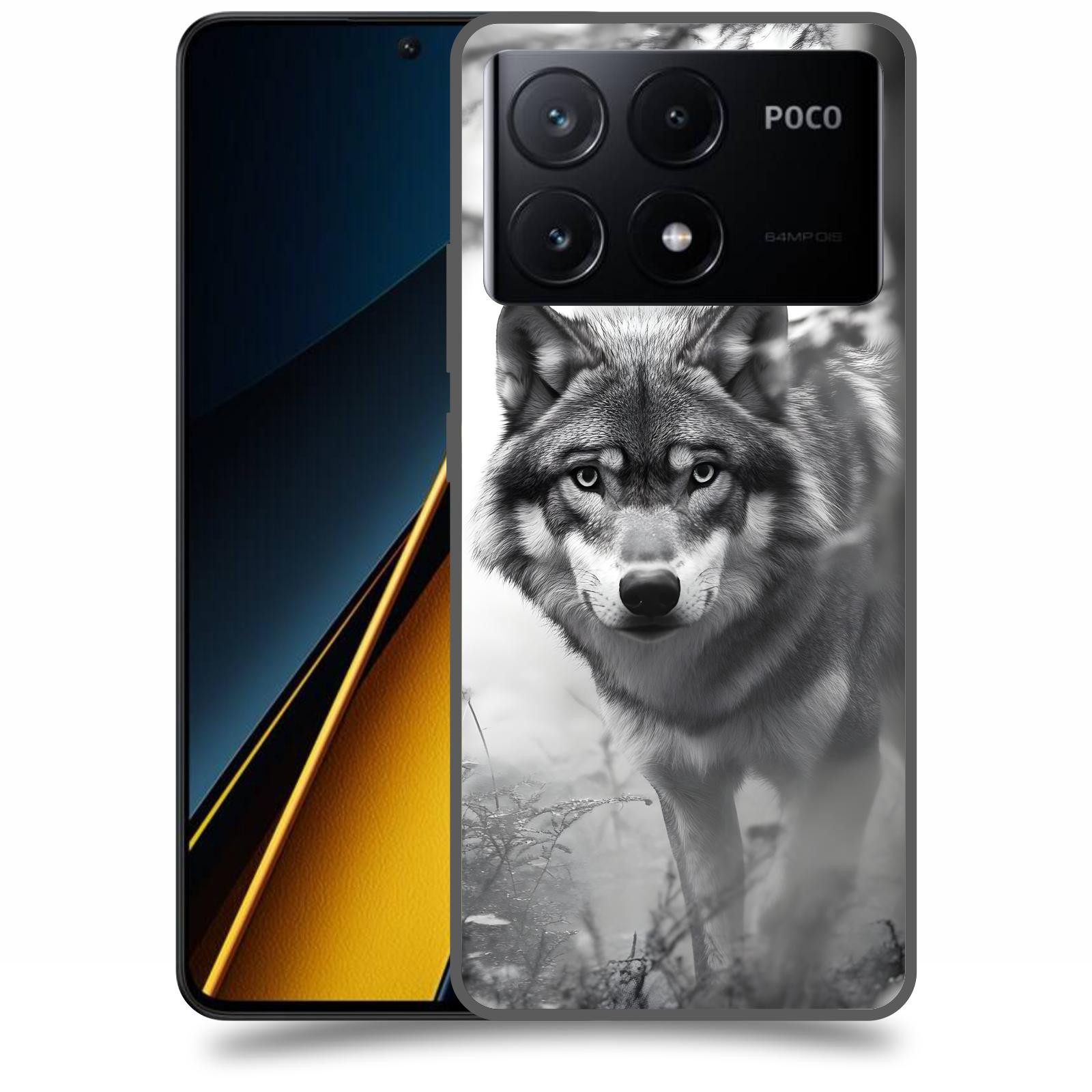 ACOVER Kryt na mobil Poco X6 Pro 5G - Vlk