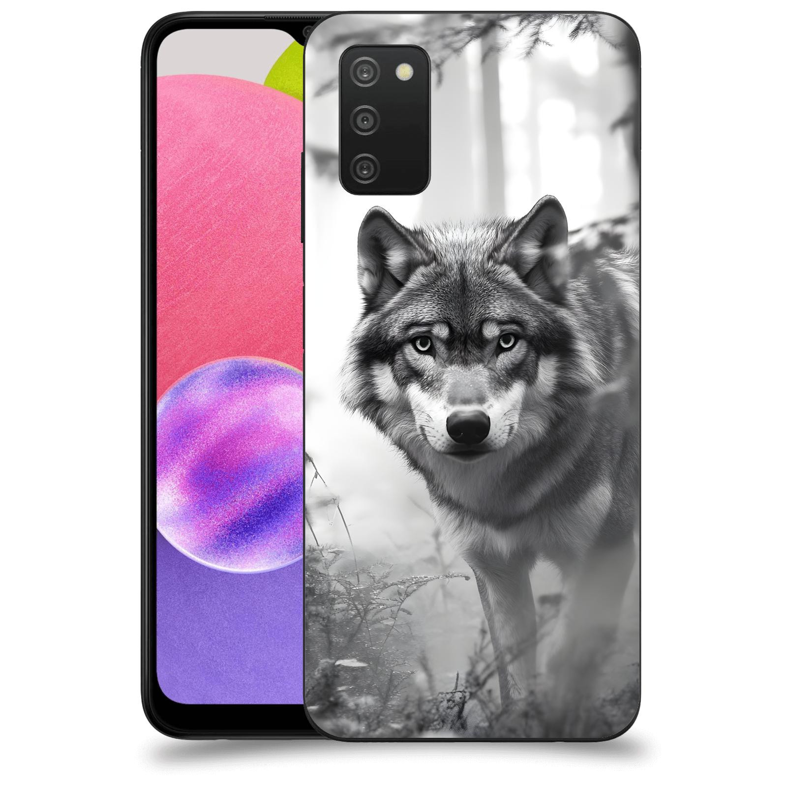 ACOVER Kryt na mobil Samsung Galaxy A03s A037G - Vlk