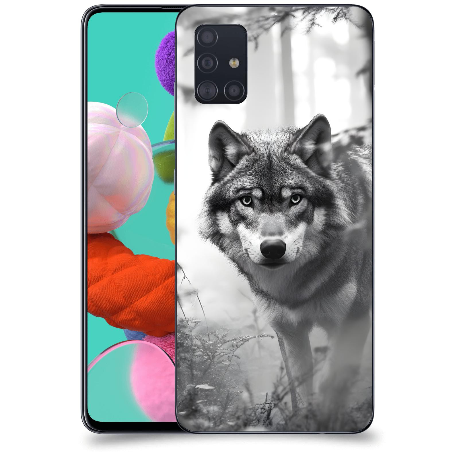 ACOVER Kryt na mobil Samsung Galaxy A51 A515F - Vlk