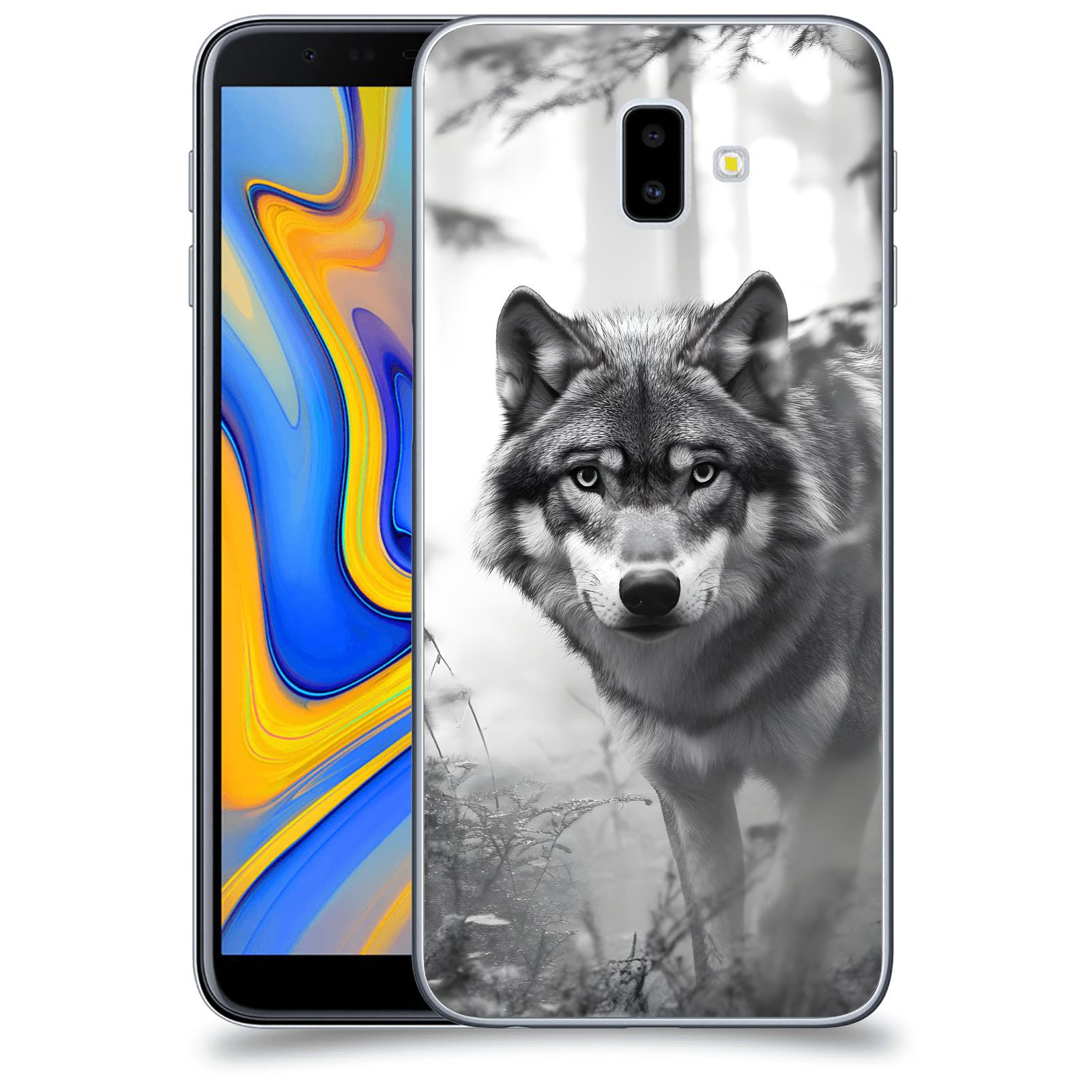 ACOVER Kryt na mobil Samsung Galaxy J6+ J610F - Vlk