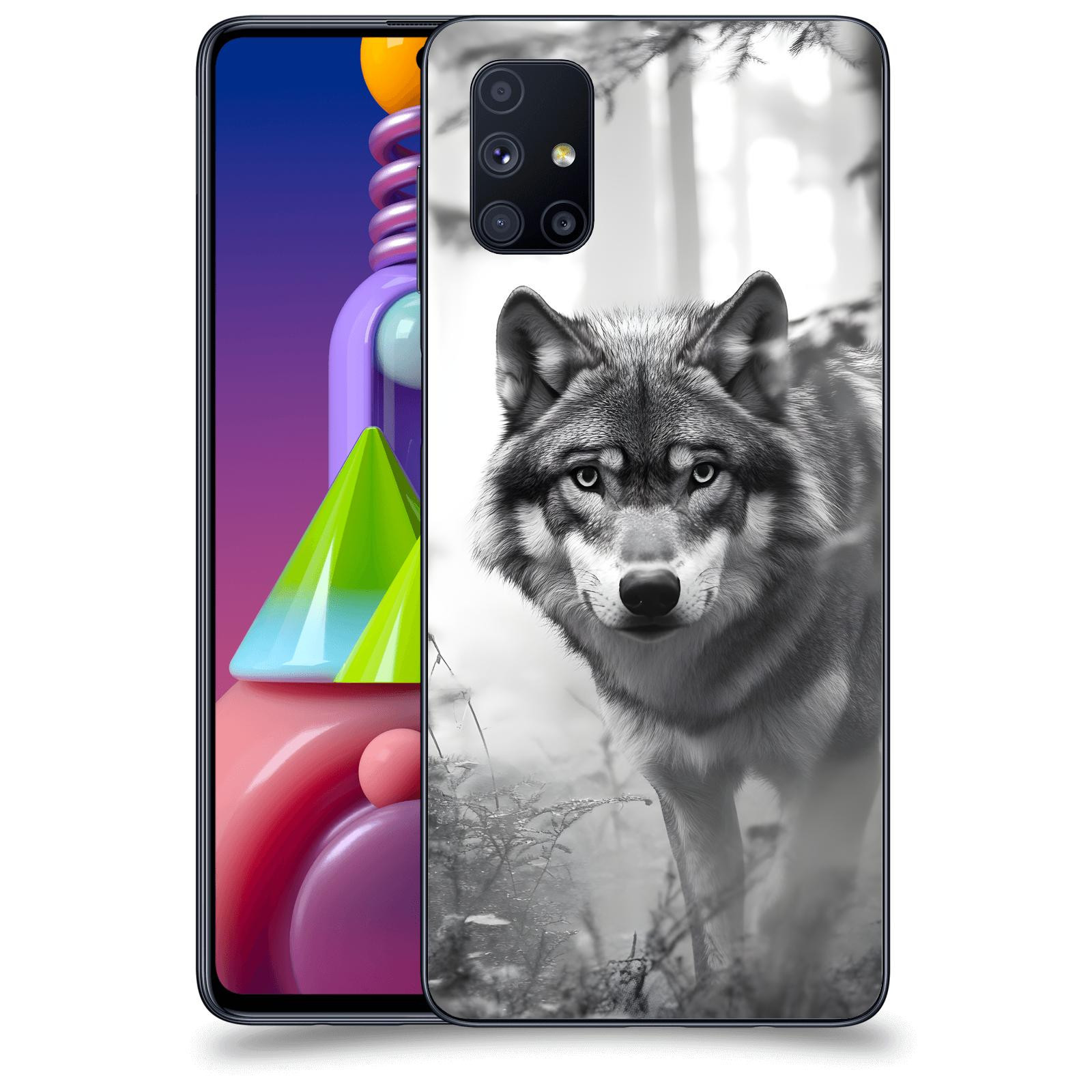 ACOVER Kryt na mobil Samsung Galaxy M51 M515F - Vlk