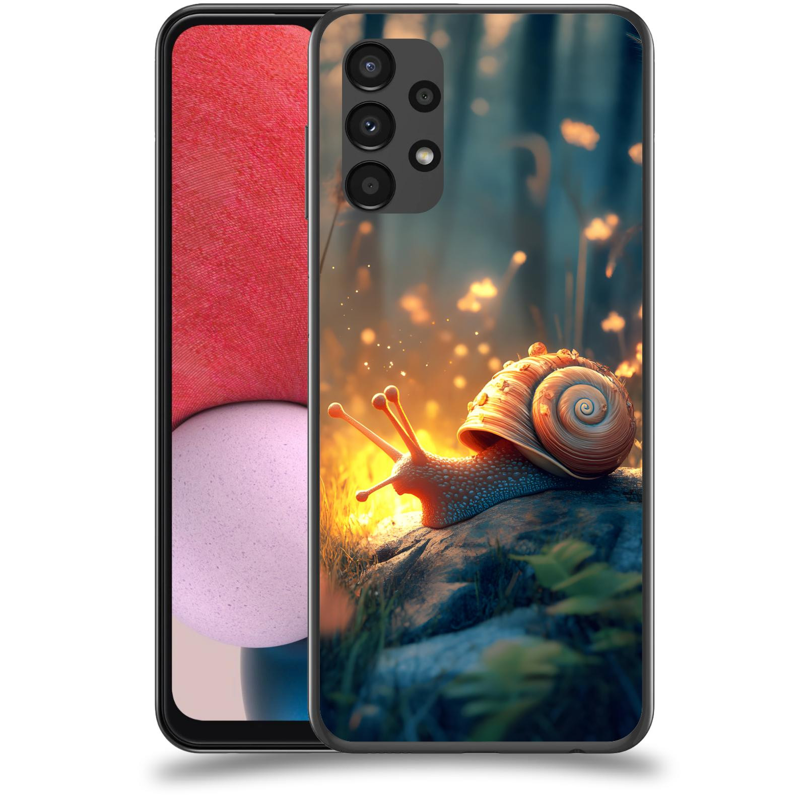 ACOVER Kryt na mobil Samsung Galaxy A13 4G A135 - Šnek