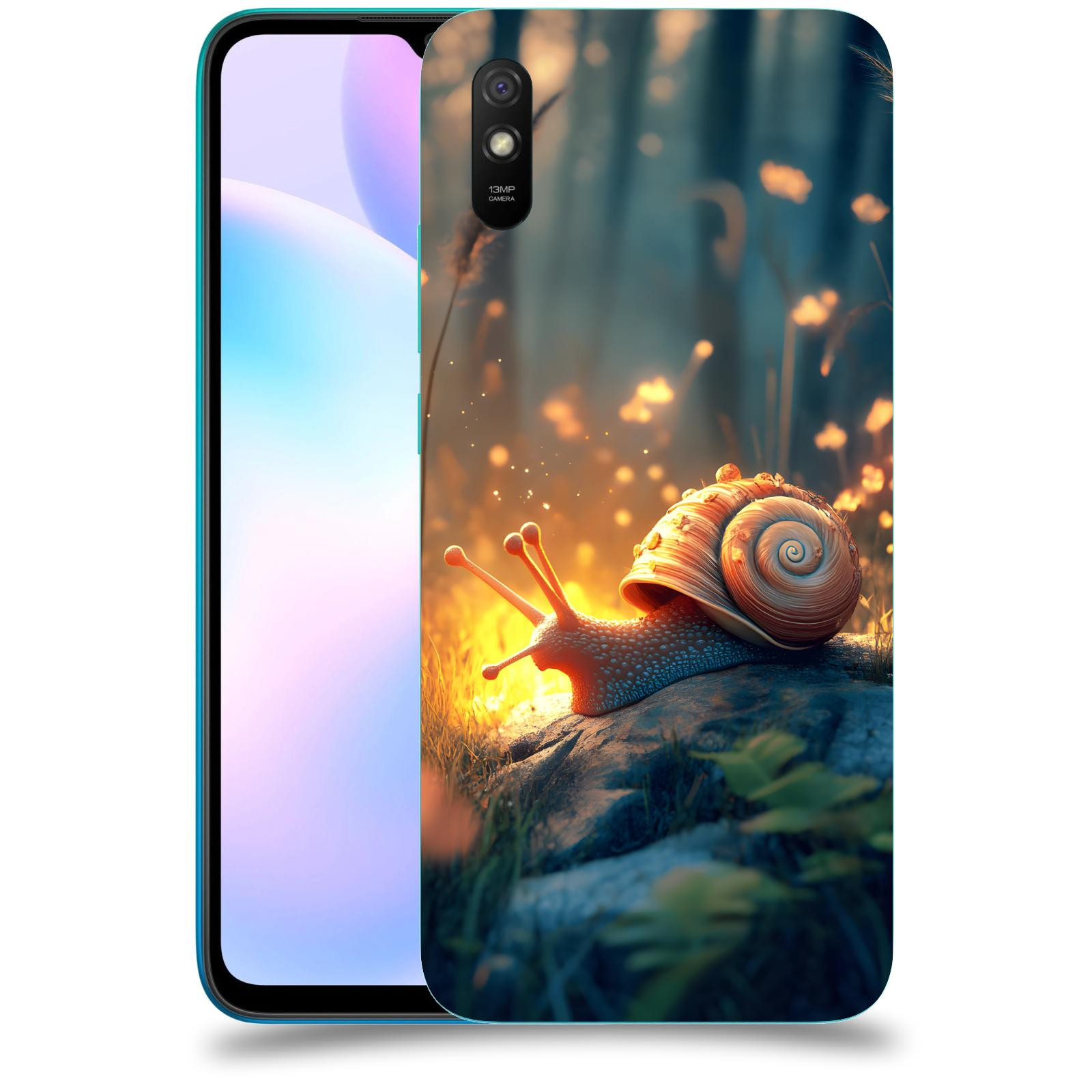 ACOVER Kryt na mobil Xiaomi Redmi 9AT - Šnek