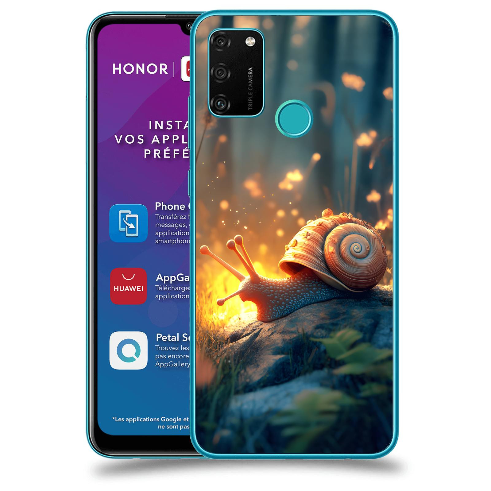 ACOVER Kryt na mobil Honor 9A - Šnek
