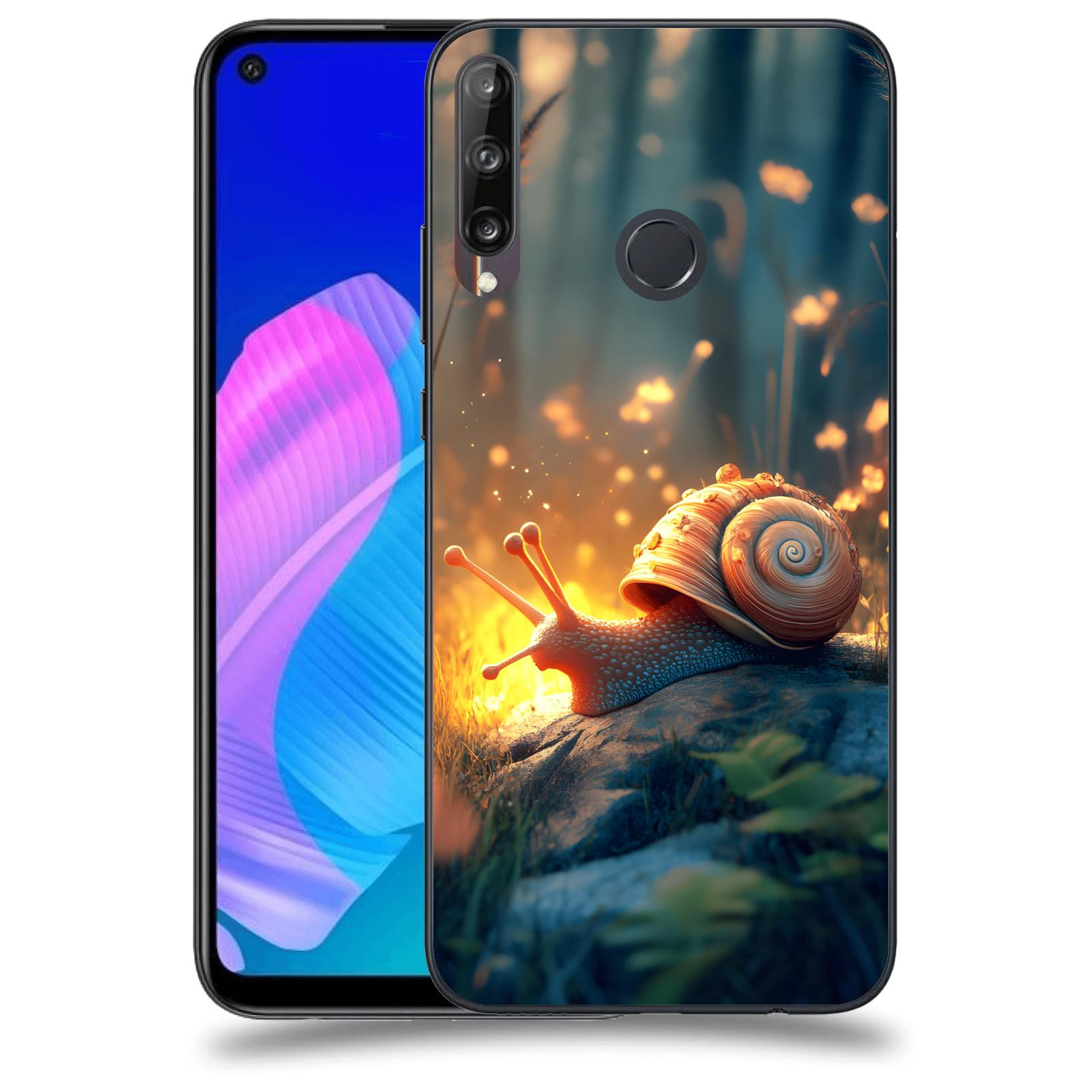 ACOVER Kryt na mobil Huawei P40 Lite E - Šnek