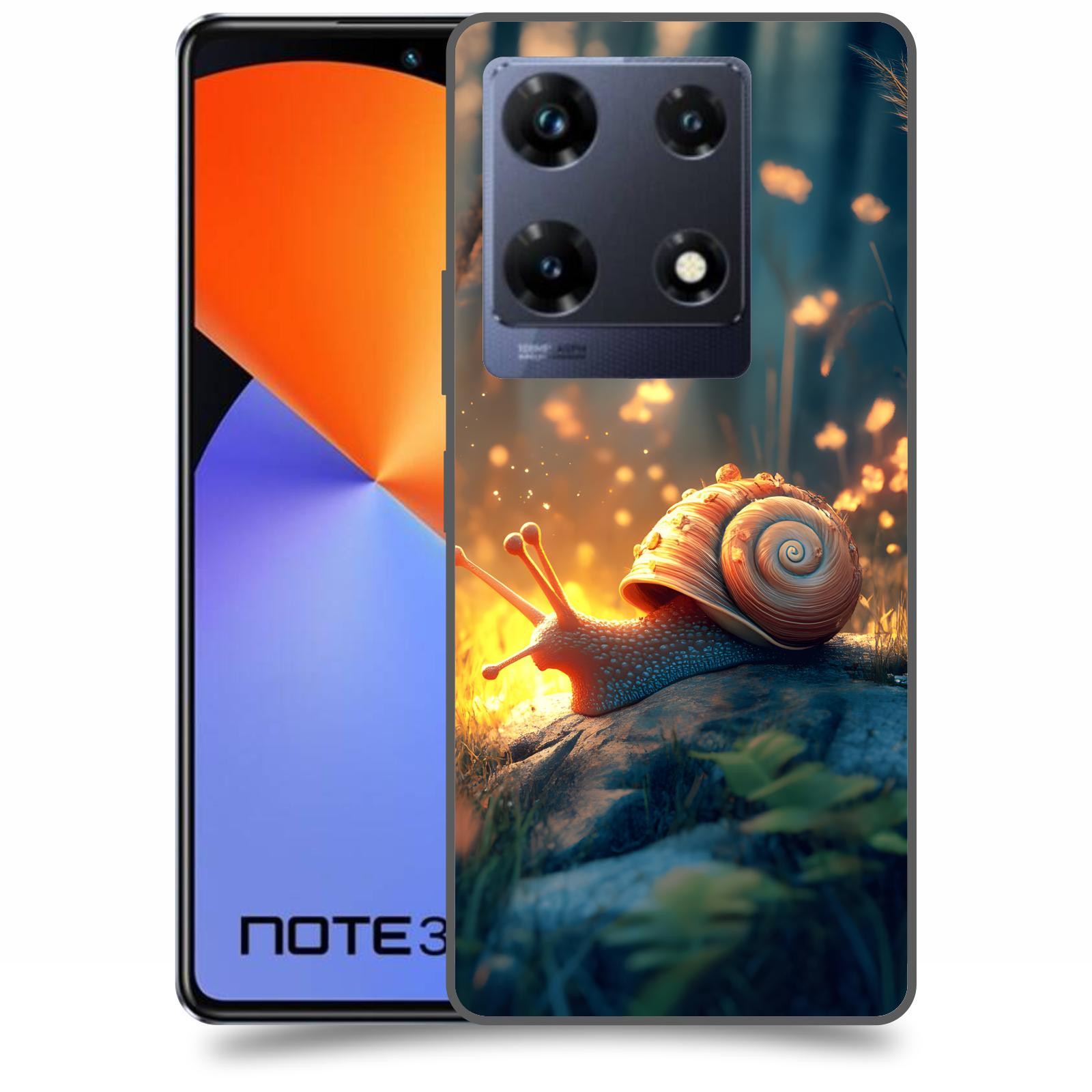 ACOVER Kryt na mobil Infinix Note 30 PRO - Šnek