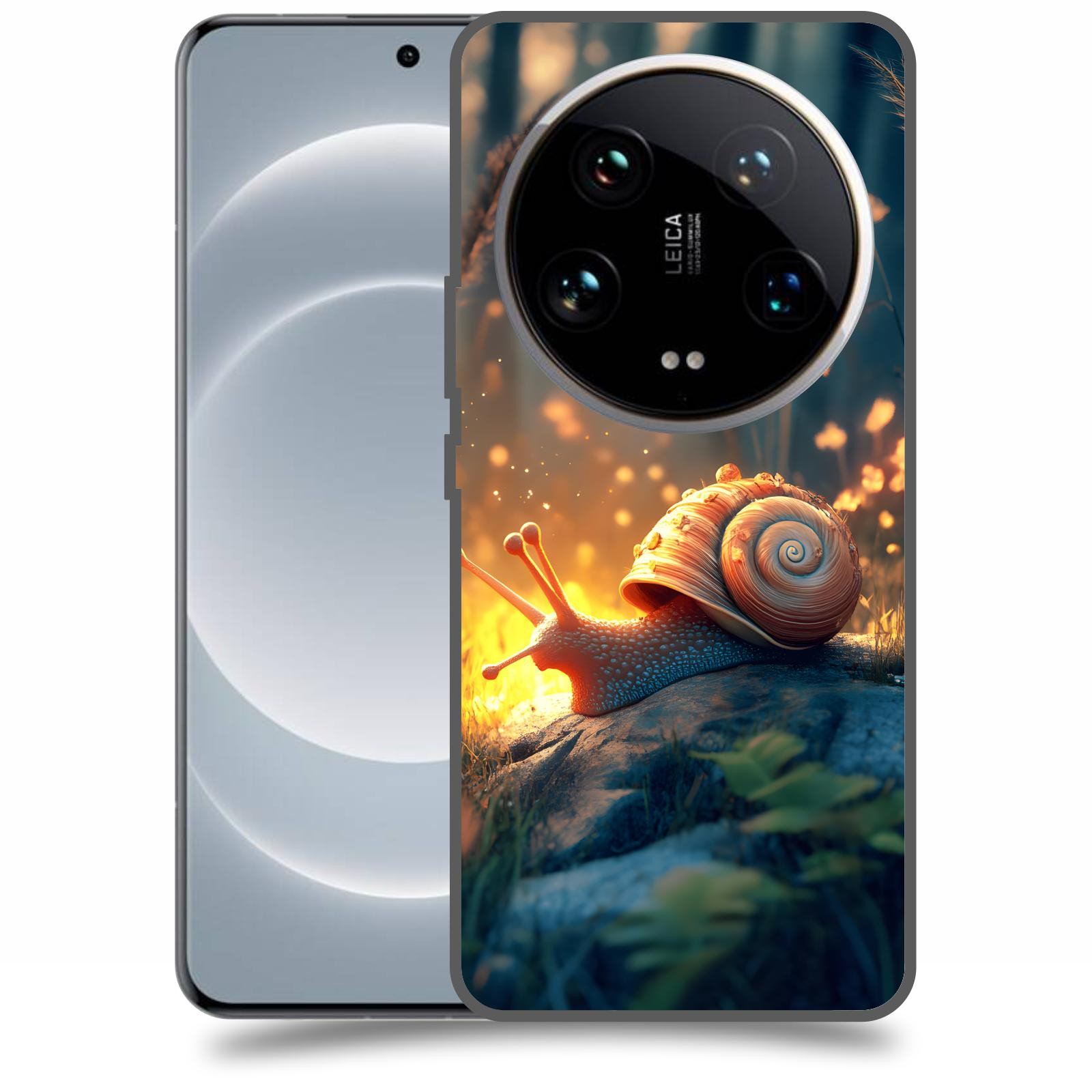 ACOVER Kryt na mobil Xiaomi 14 Ultra - Šnek
