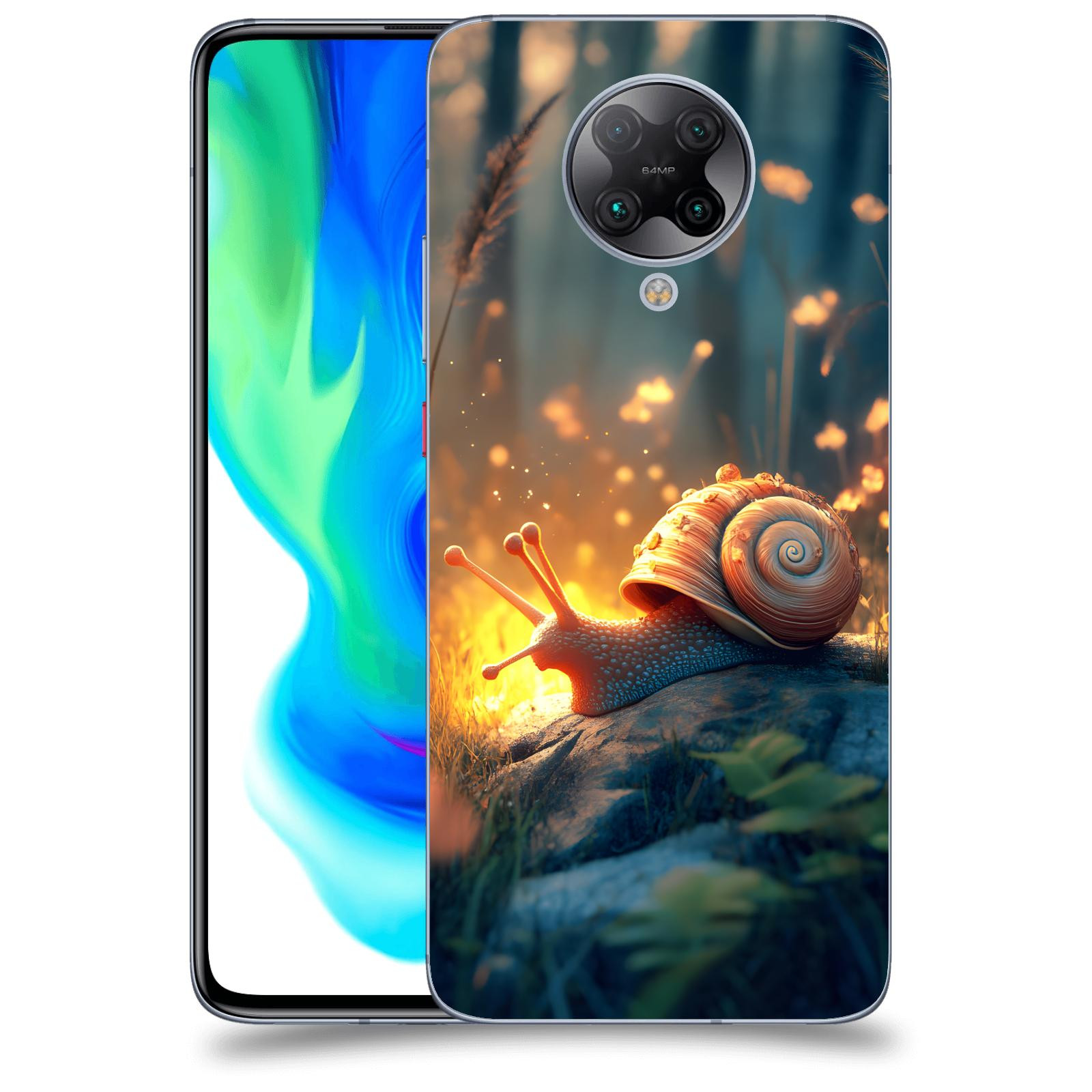 ACOVER Kryt na mobil Xiaomi Poco F2 Pro - Šnek