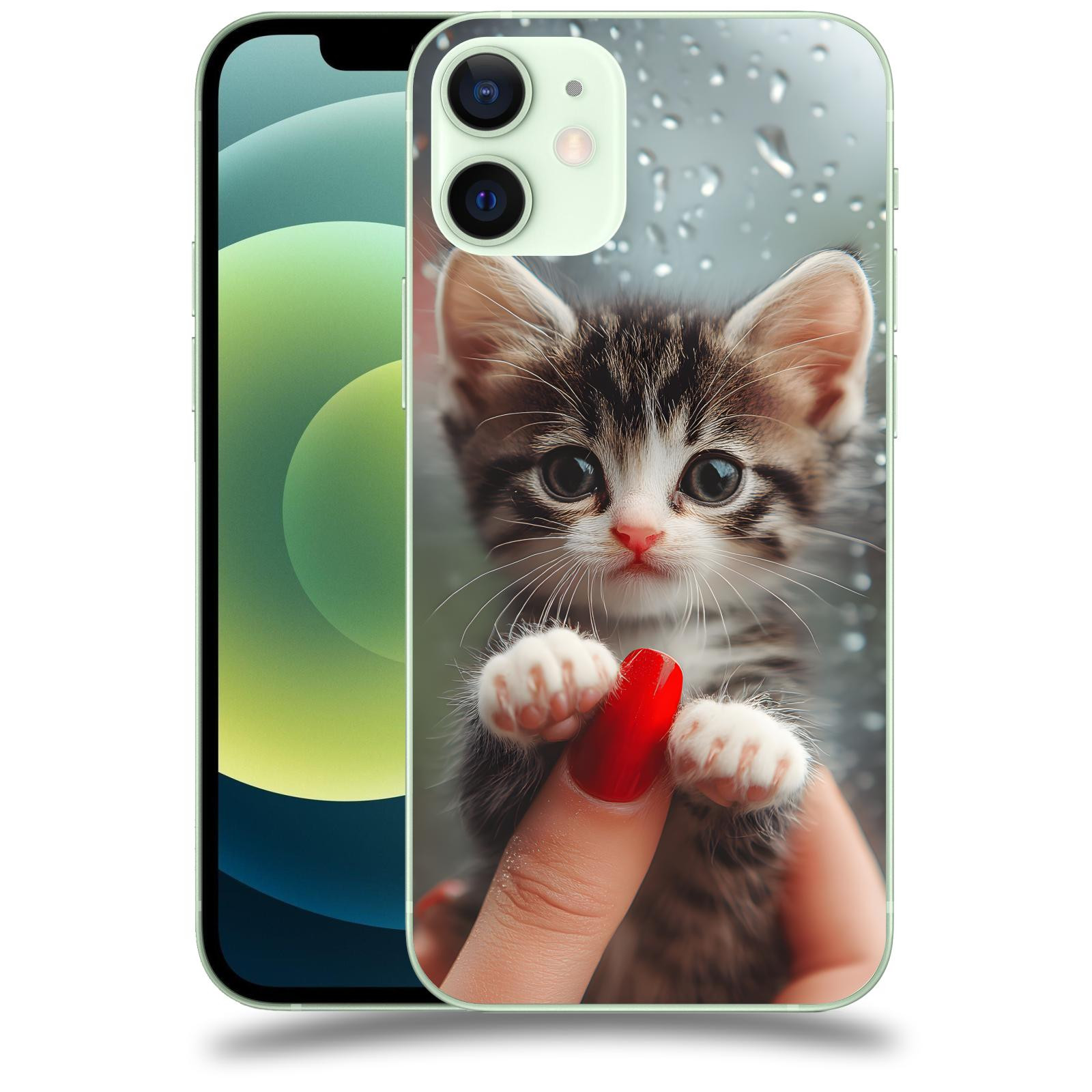 ACOVER Kryt na mobil Apple iPhone 12 mini - Koťátko 2
