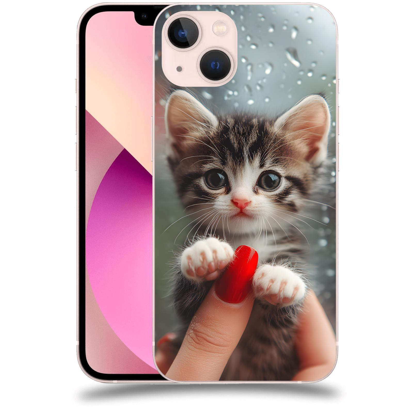 ACOVER Kryt na mobil Apple iPhone 13 - Koťátko 2