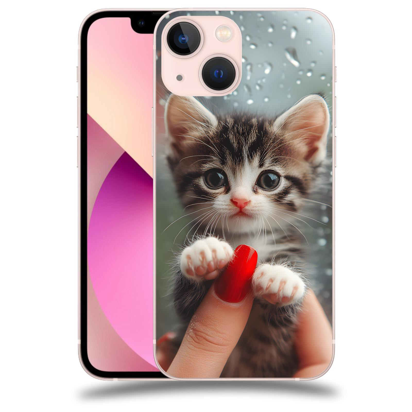 ACOVER Kryt na mobil Apple iPhone 13 mini - Koťátko 2