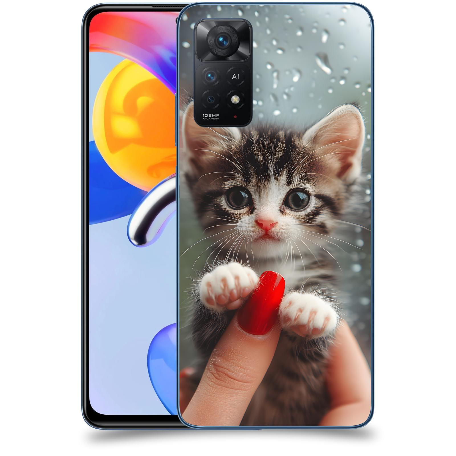 ACOVER Kryt na mobil Xiaomi Redmi Note 11 Pro 5G - Koťátko 2