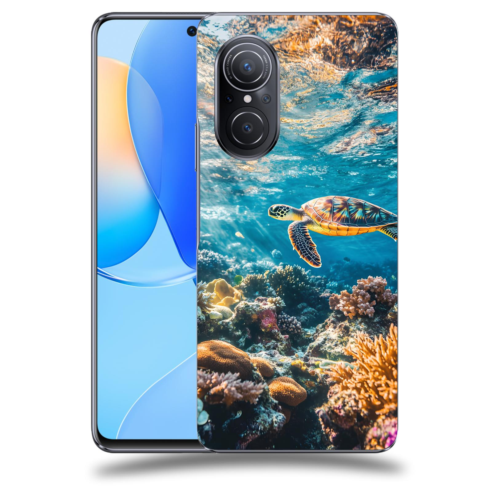 ACOVER Kryt na mobil Huawei Nova 9 SE - Želva
