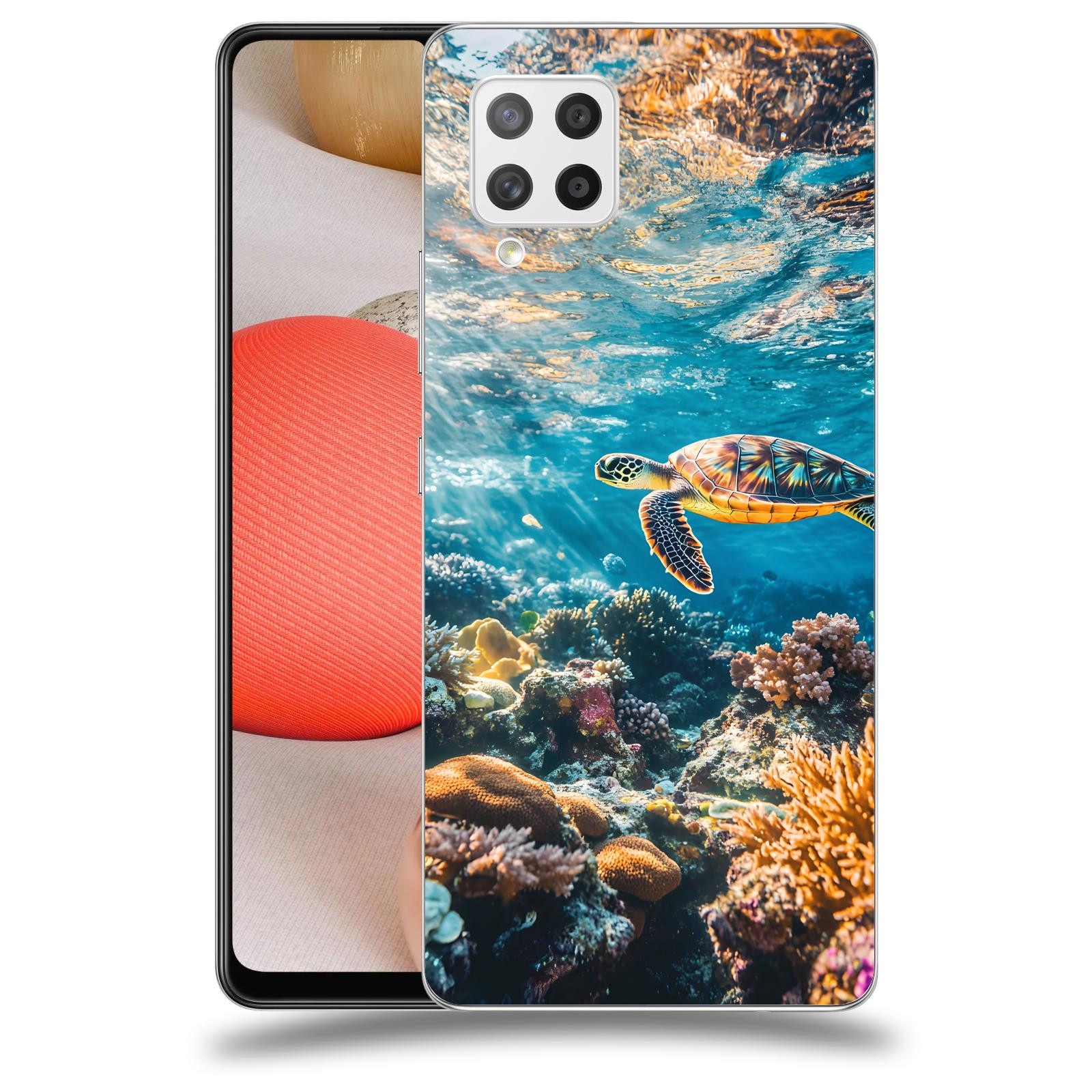 ACOVER Kryt na mobil Samsung Galaxy A42 A426B - Želva