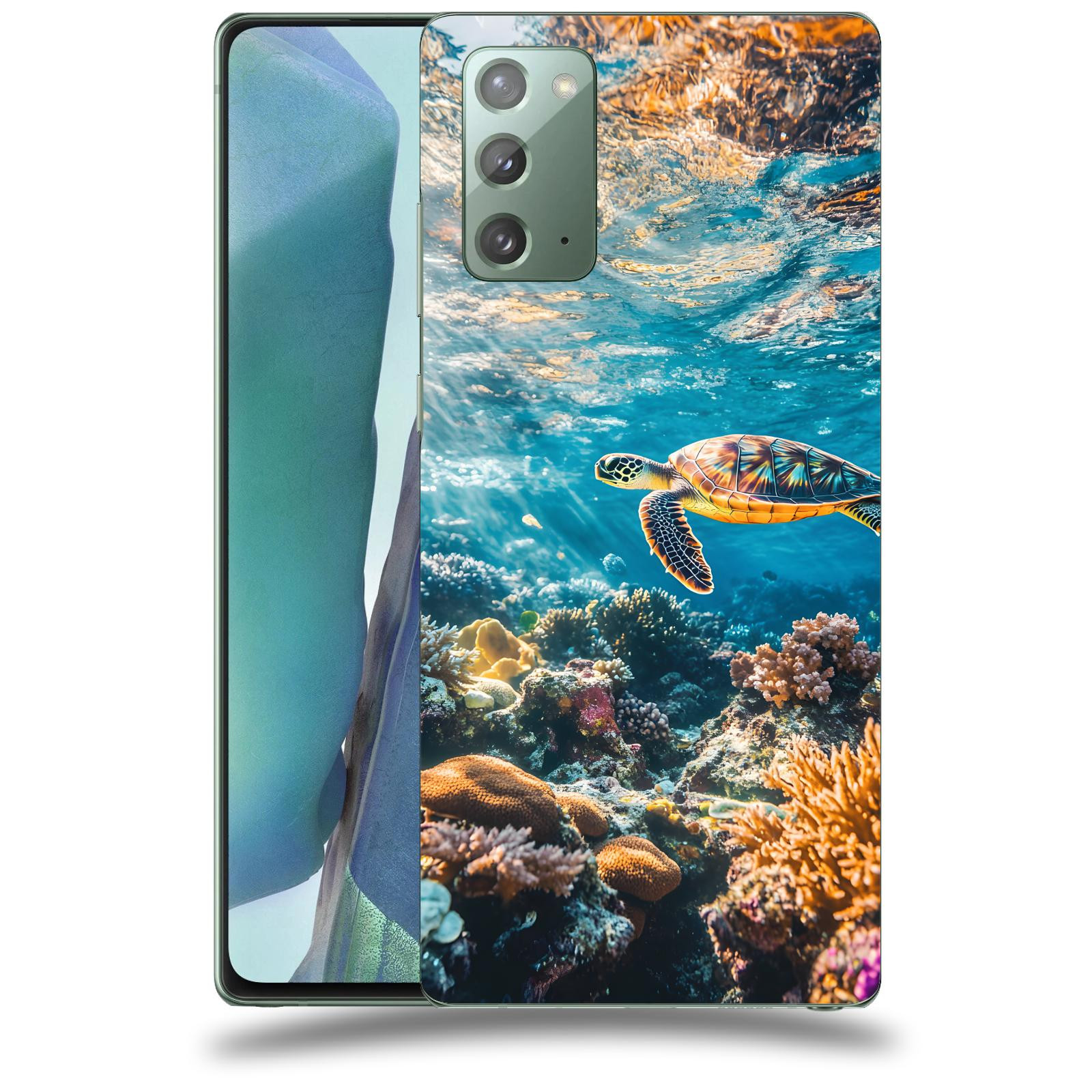 ACOVER Kryt na mobil Samsung Galaxy Note 20 - Želva