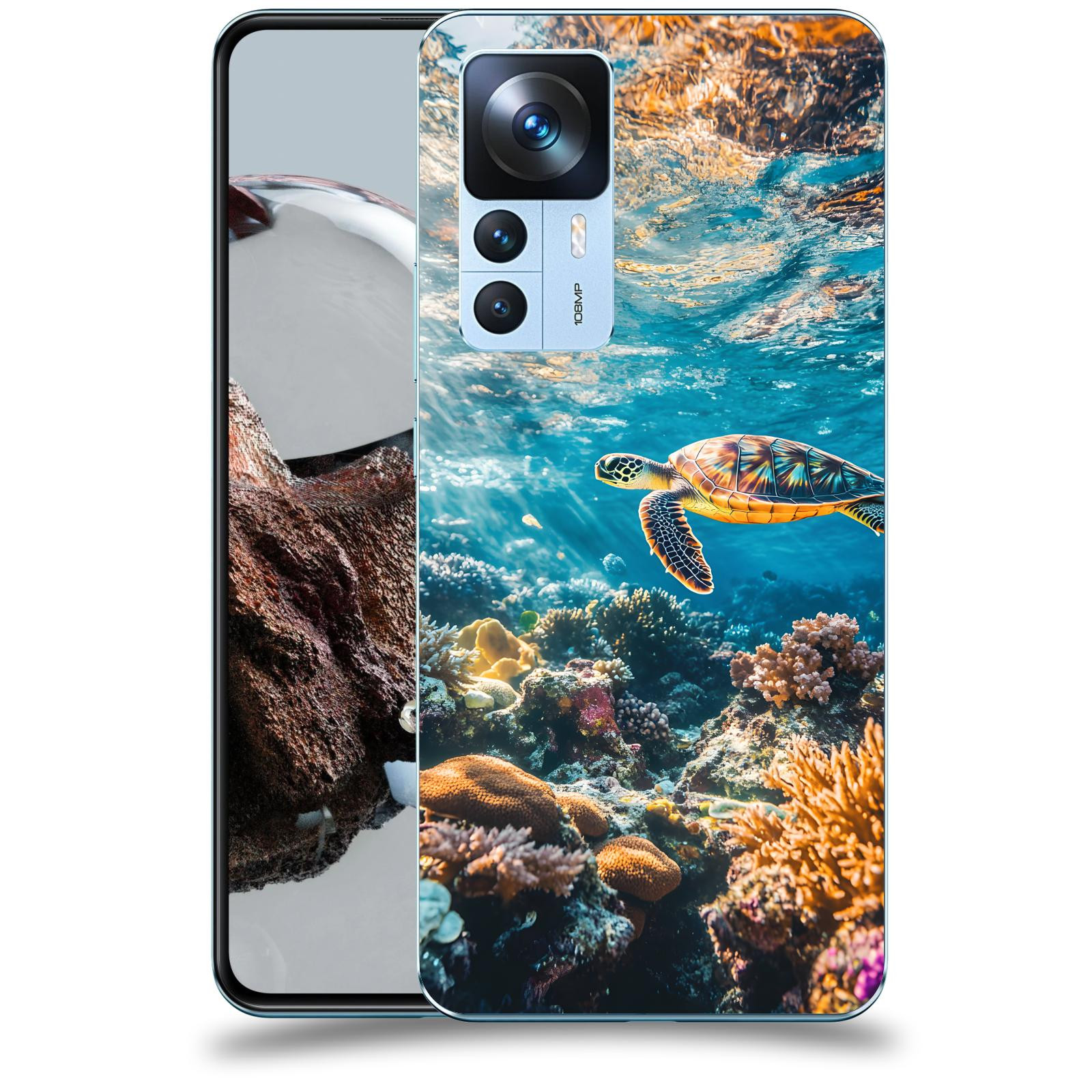 ACOVER Kryt na mobil Xiaomi 12T - Želva