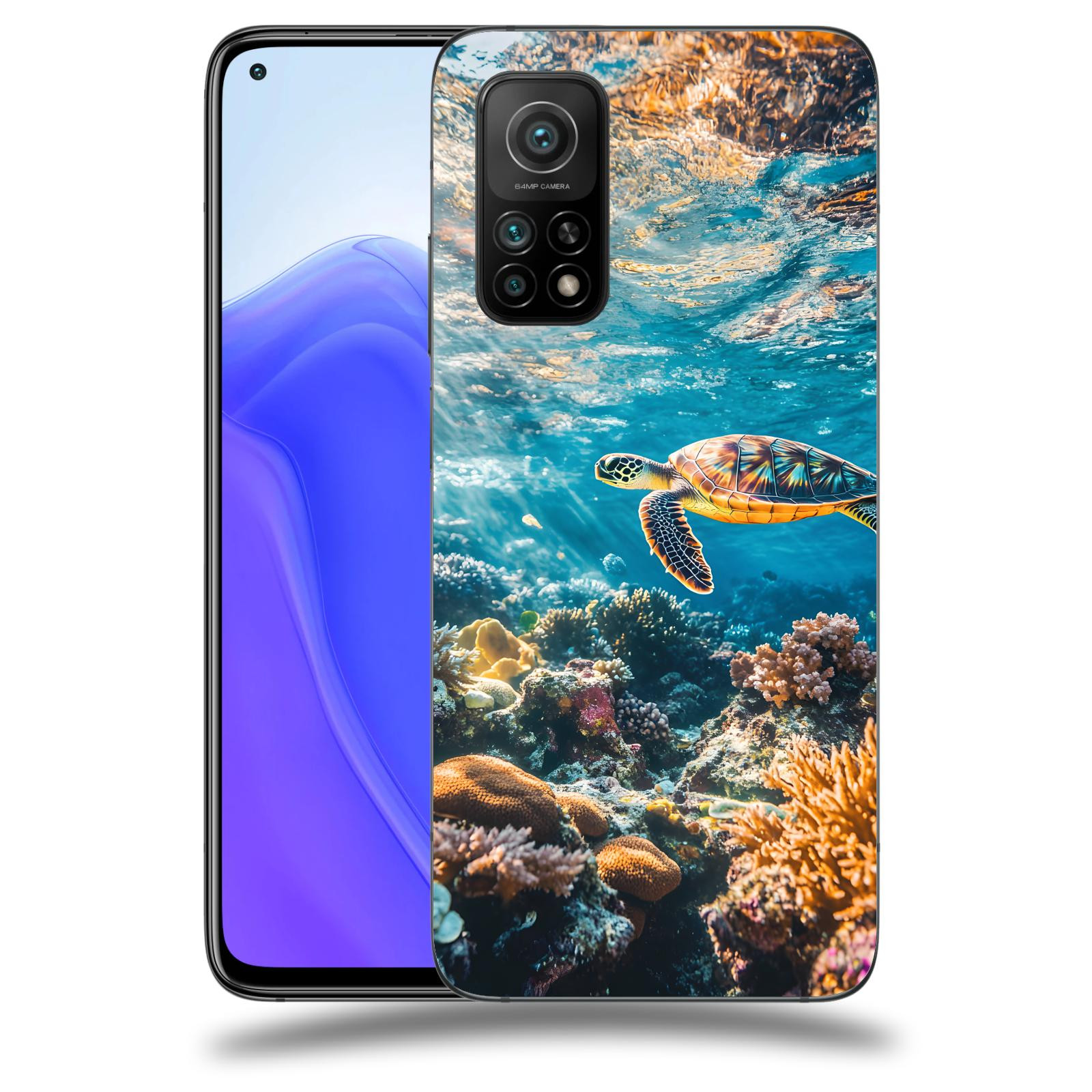 ACOVER Kryt na mobil Xiaomi Mi 10T - Želva