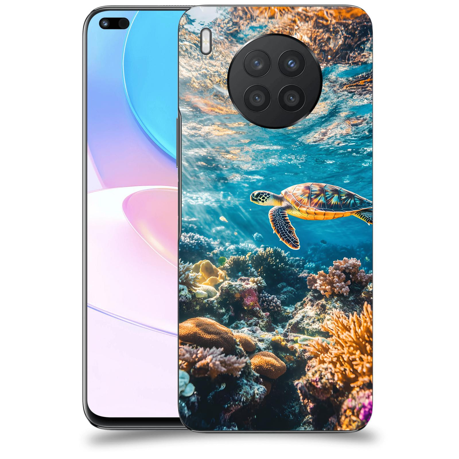 ACOVER Kryt na mobil Honor 50 Lite - Želva