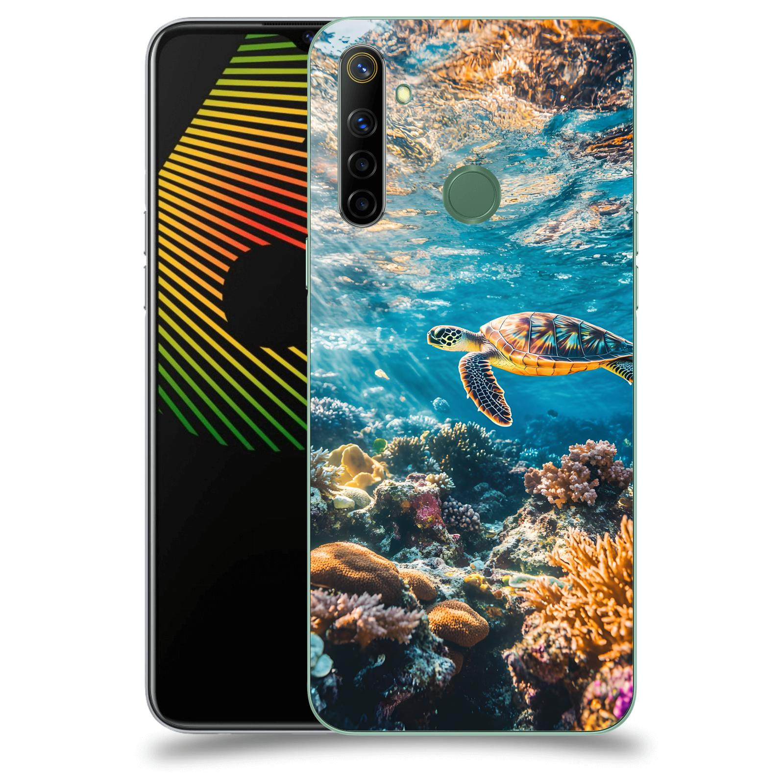 ACOVER Kryt na mobil Realme 6i - Želva