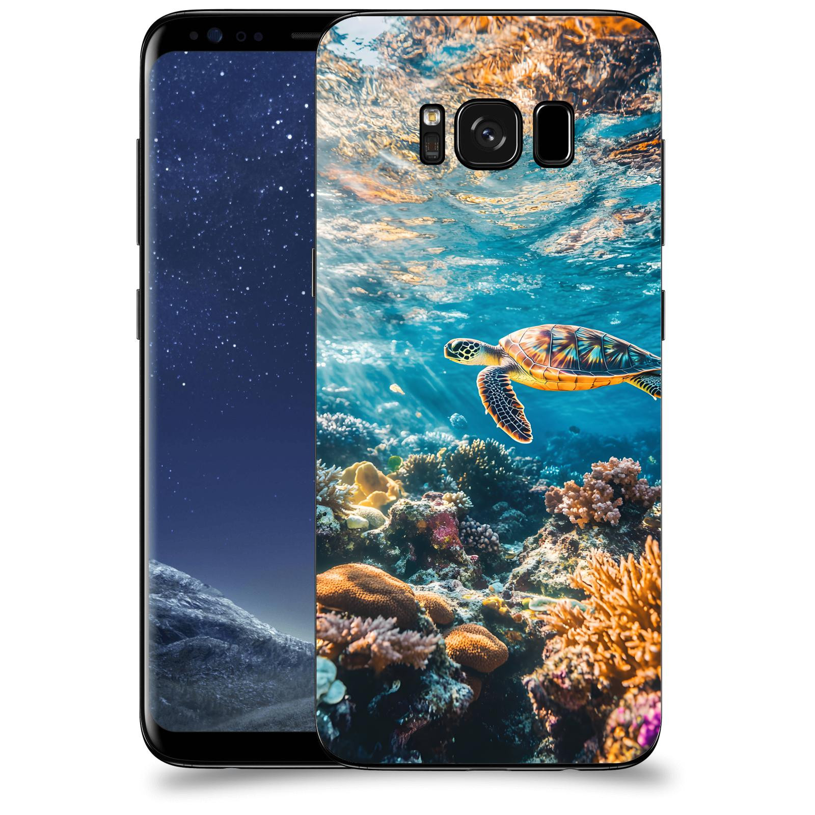 ACOVER Kryt na mobil Samsung Galaxy S8 G950F - Želva