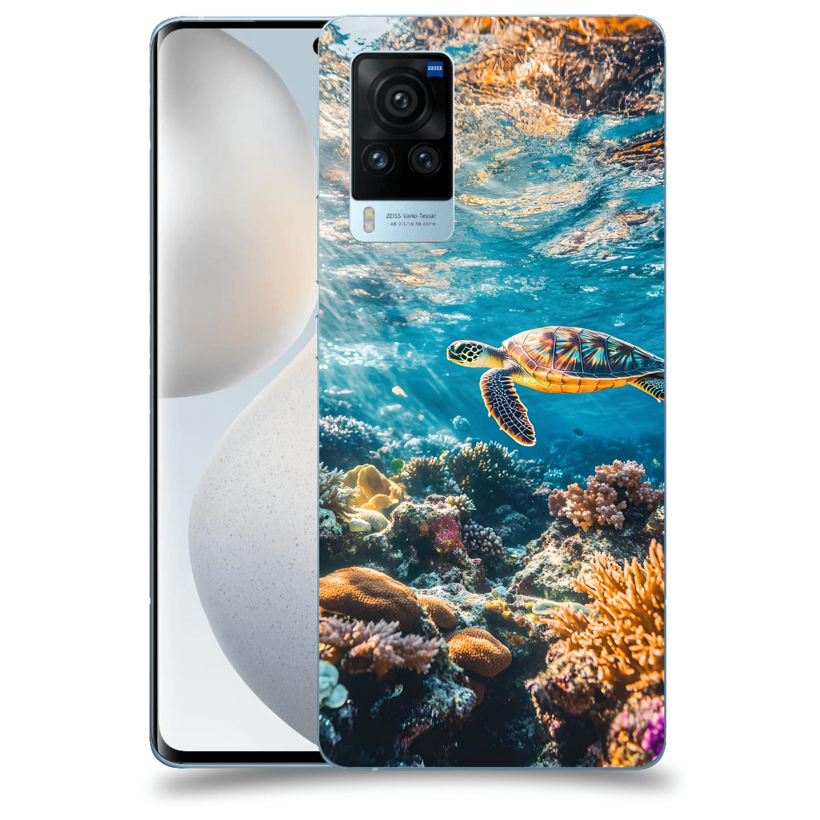 ACOVER Kryt na mobil Vivo X60 Pro 5G - Želva