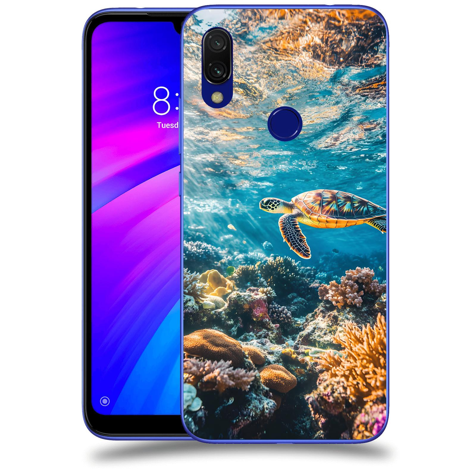ACOVER Kryt na mobil Xiaomi Redmi 7 - Želva
